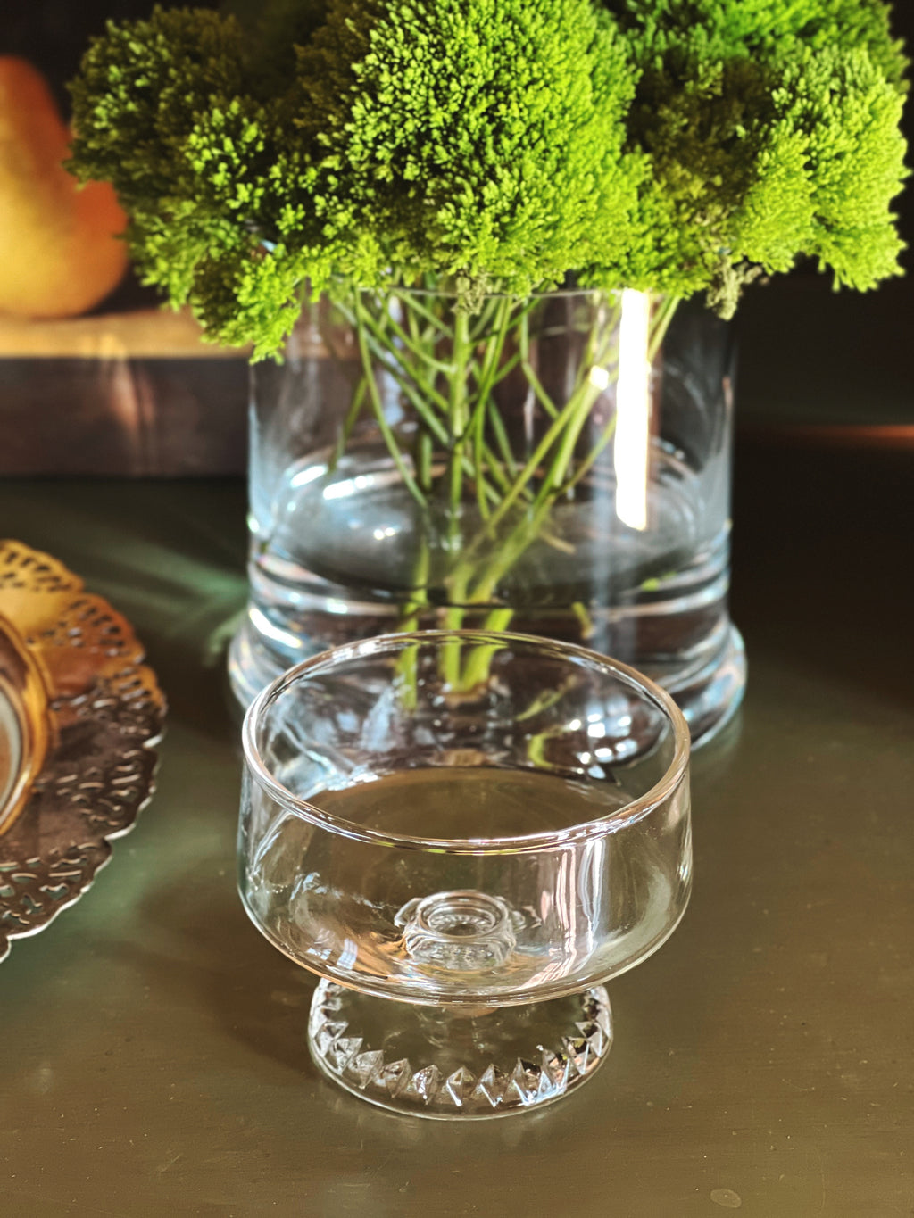 Vintage coupe glass