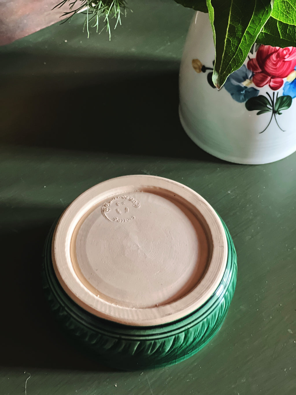 Underside of a Michael Gershman Handmade Pottery bowl