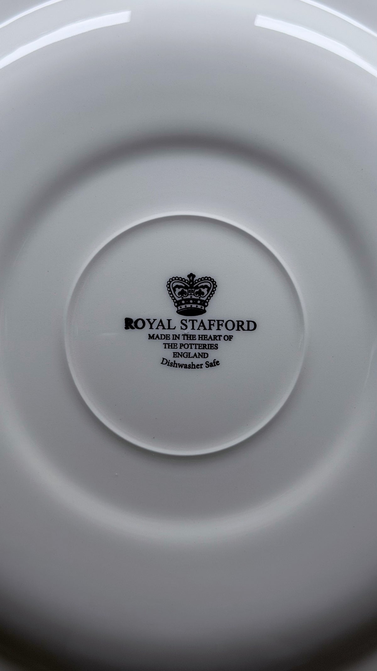 Royal Stafford Homeland Pheasants Brown Transferware Dinner Plate | England