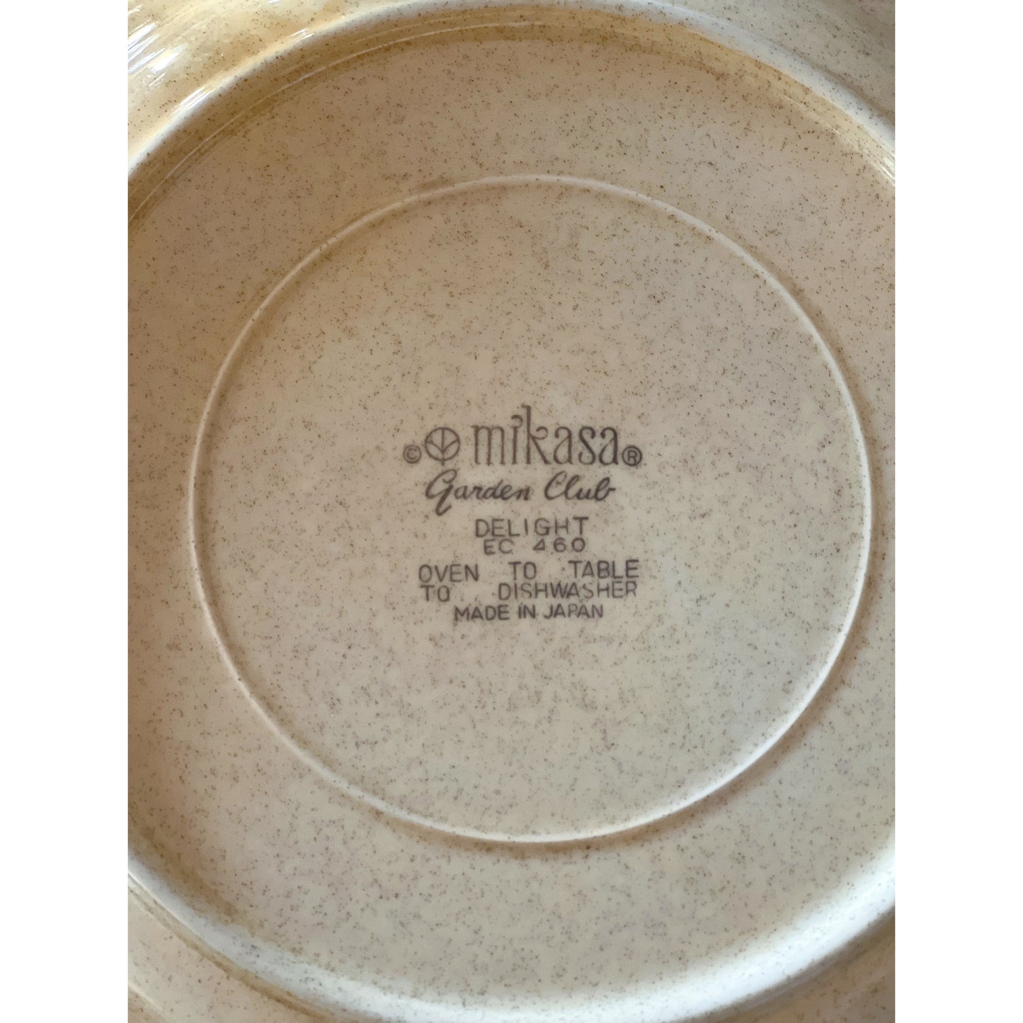 Vintage Mikasa Garden Club Delight Dinner Plate