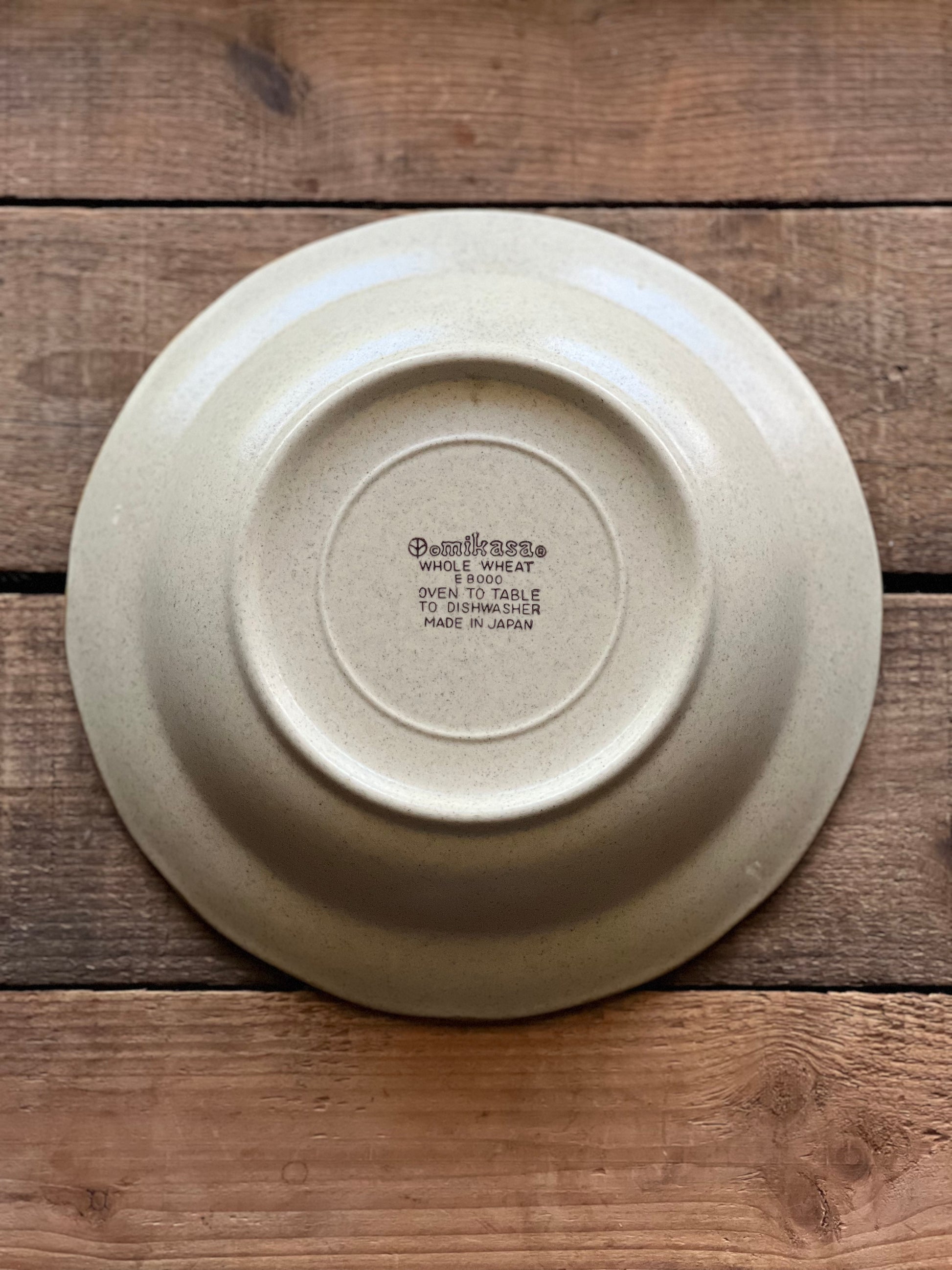 Vintage Mikasa Whole Wheat Vegetable Bowl