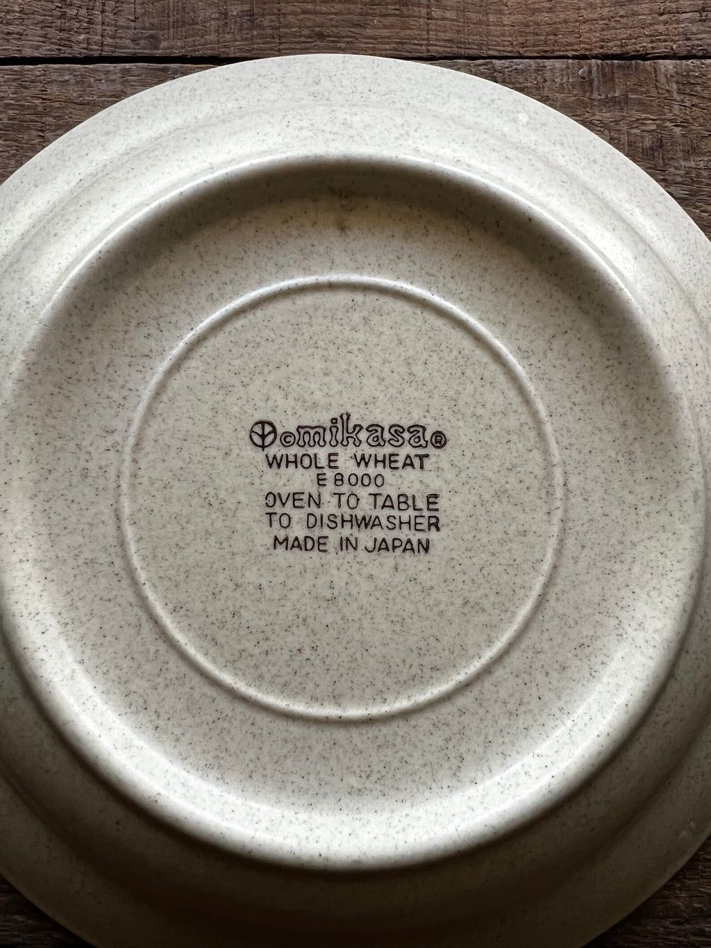 Vintage Mikasa Whole Wheat Vegetable Bowl
