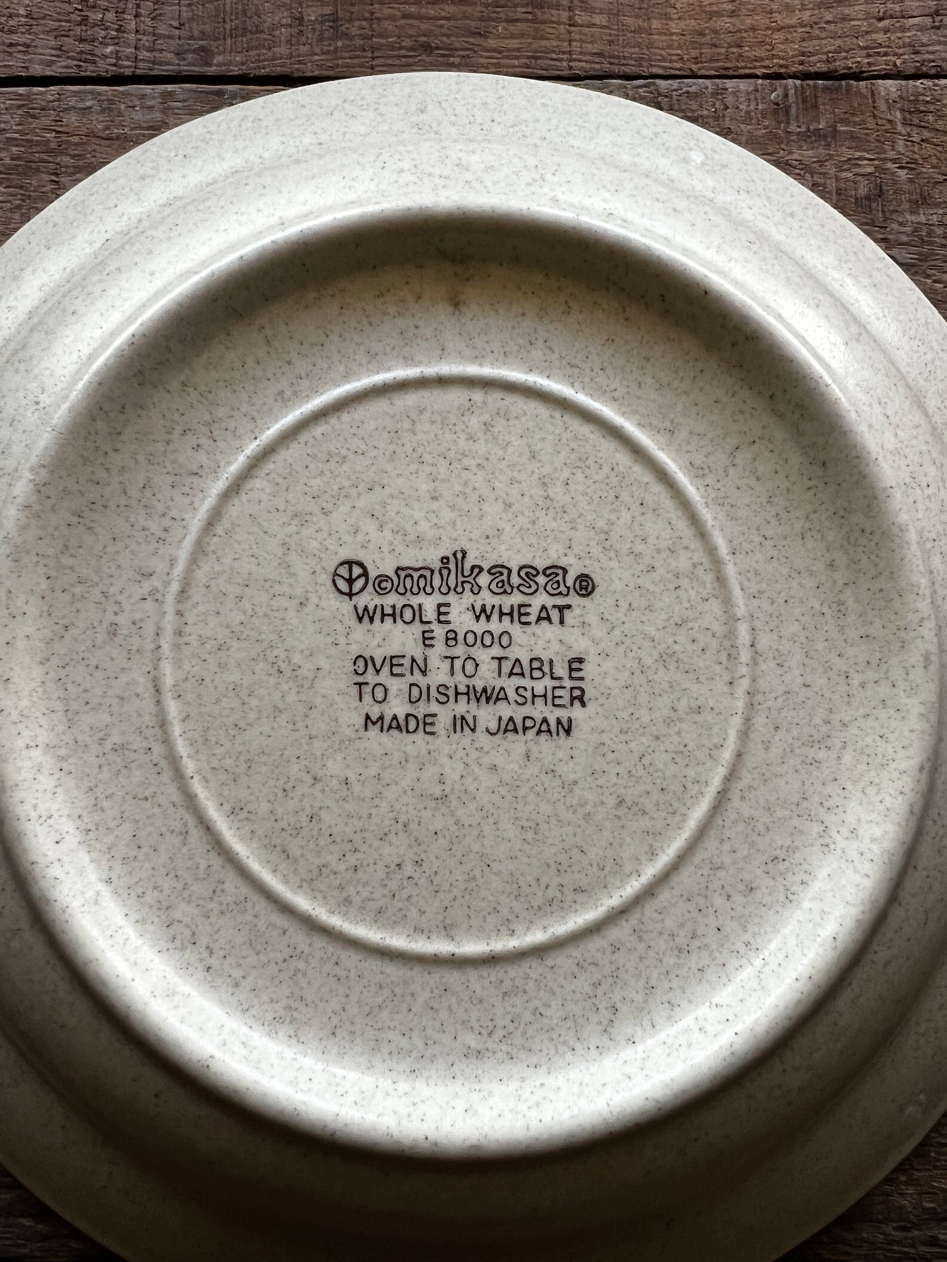 Vintage Mikasa Whole Wheat Vegetable Bowl