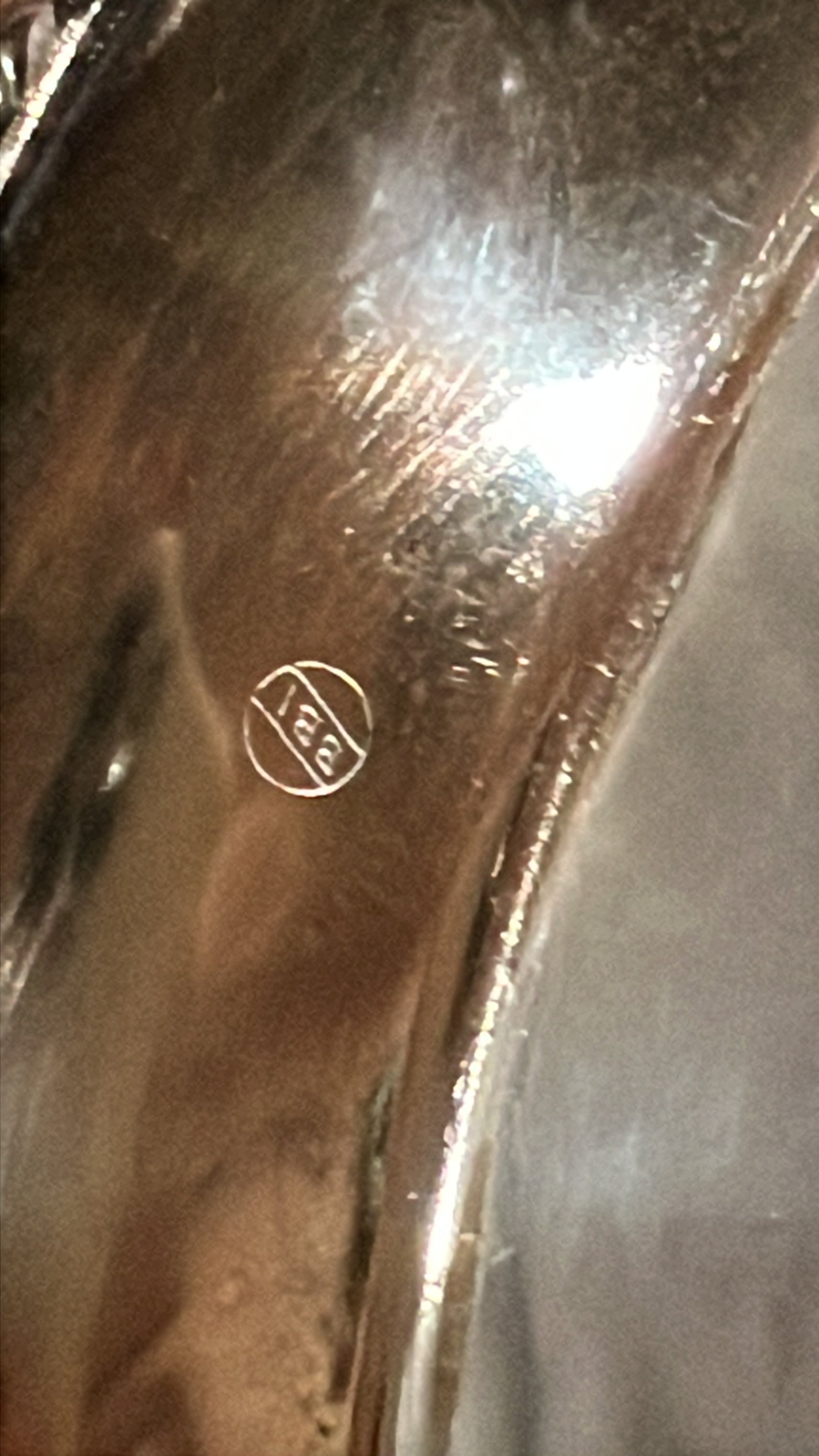 Small Oval Vintage Silver Plate Tray