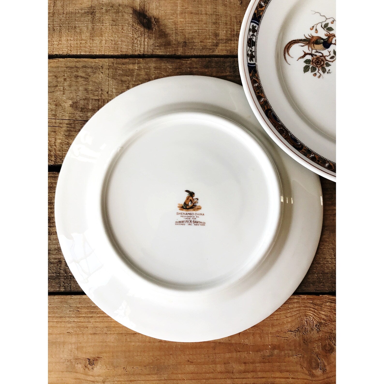 Vintage Shenango for Albert Pick Barth Co Luncheon Plate