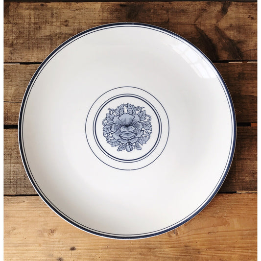 Vintage Georges Briard "Blue Dynasty" 12" Chop Plate / Round Platter