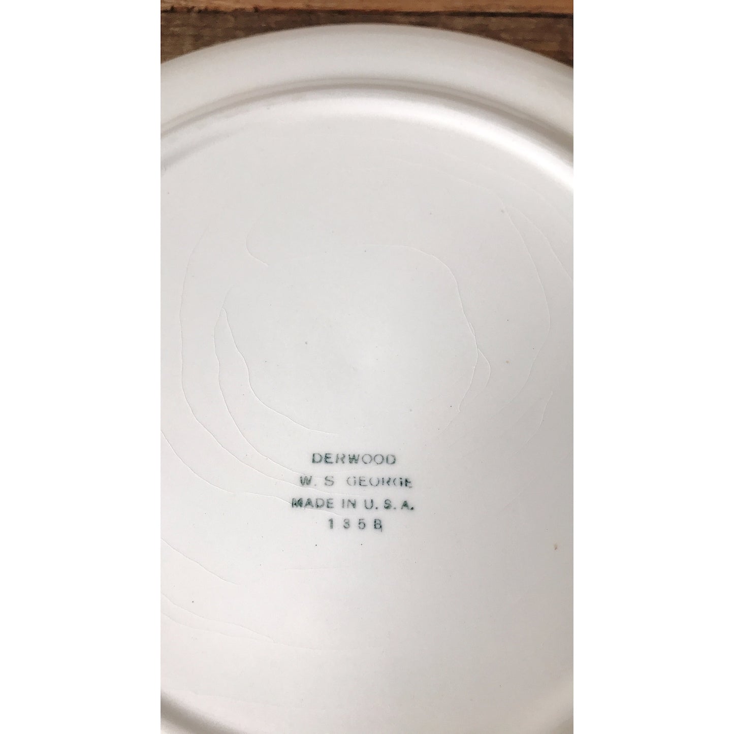 WS George Durwood Luncheon Plate