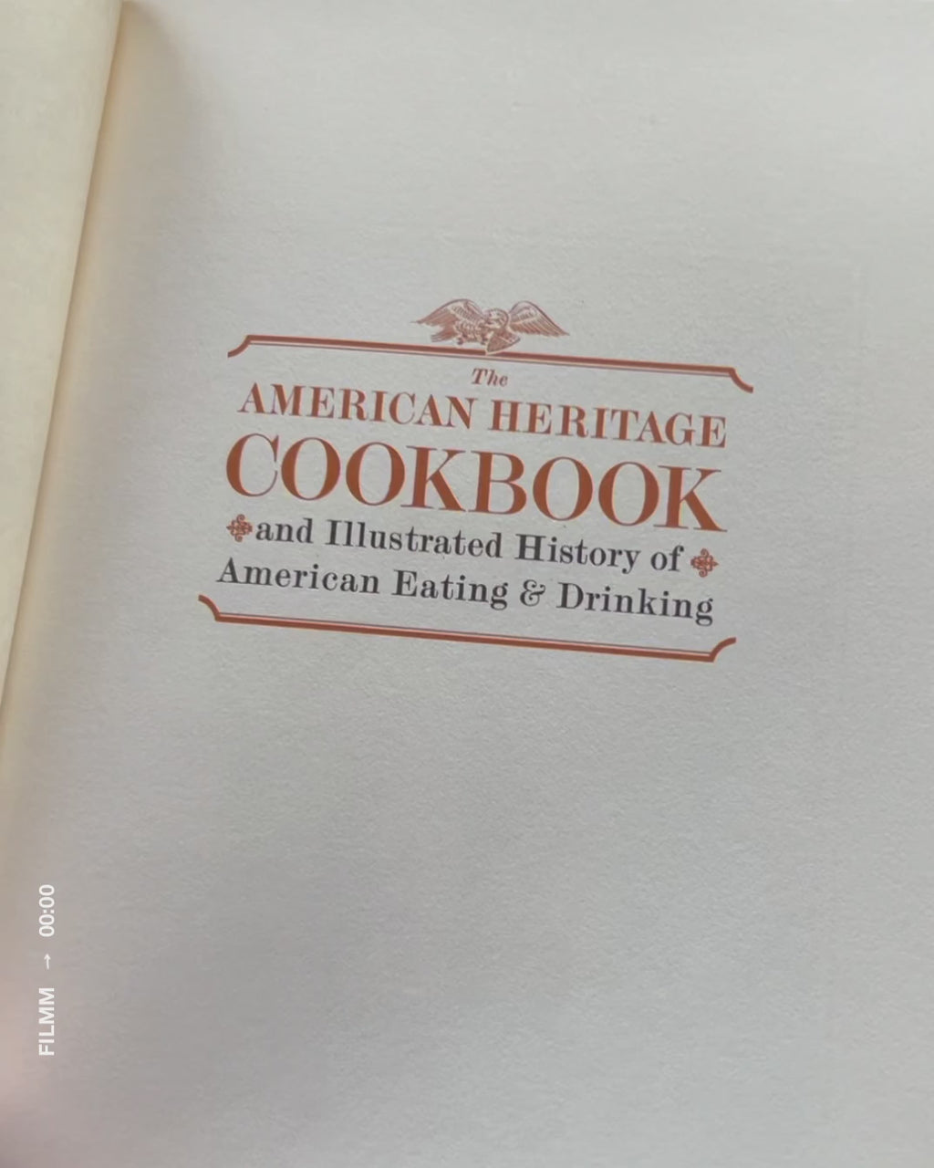 Vintage The American Heritage Cookbook Two Volume Box Set