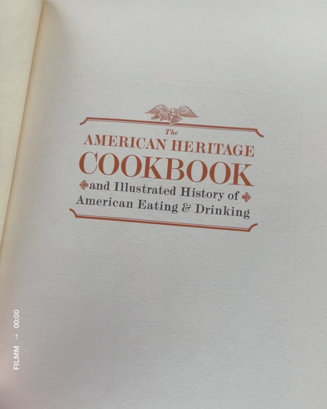 Vintage The American Heritage Cookbook Two Volume Box Set
