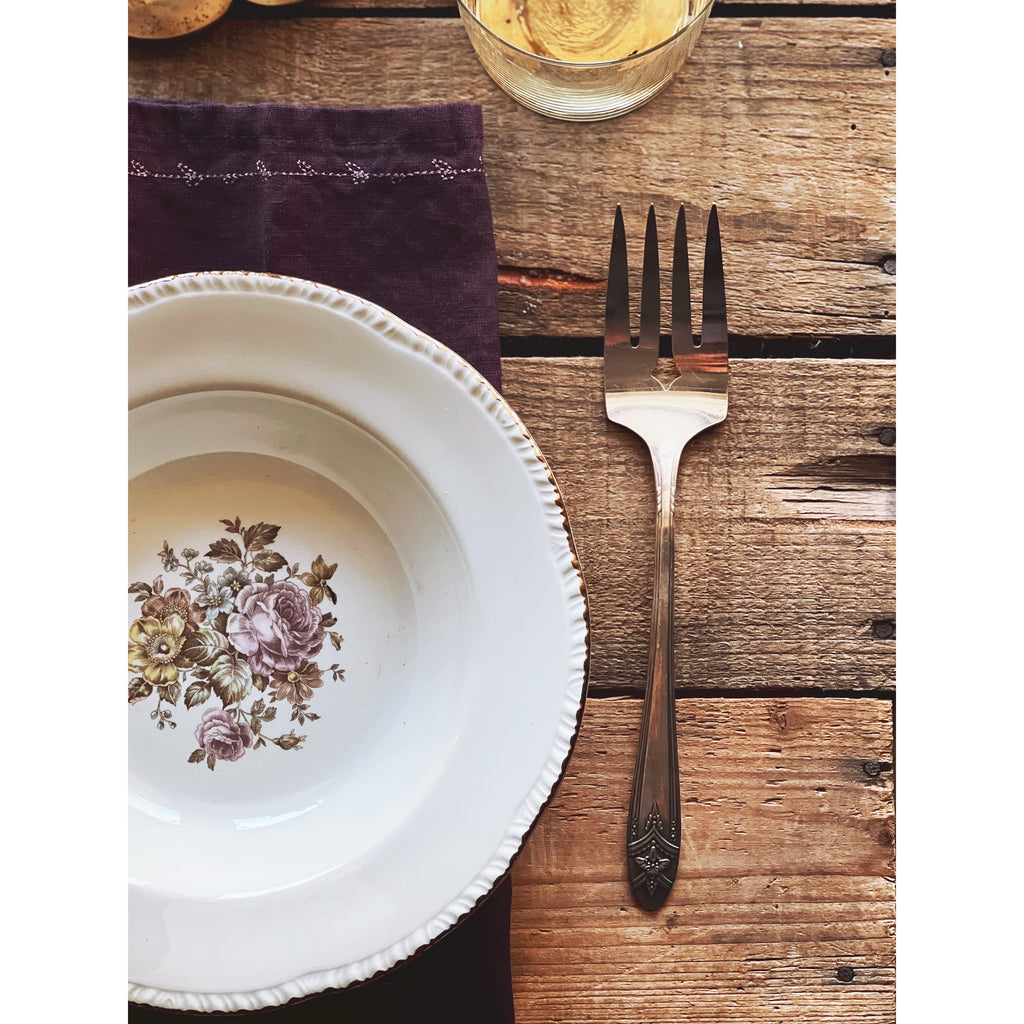 Wm A Rogers Oneida Ltd La Ronnie Serving Fork