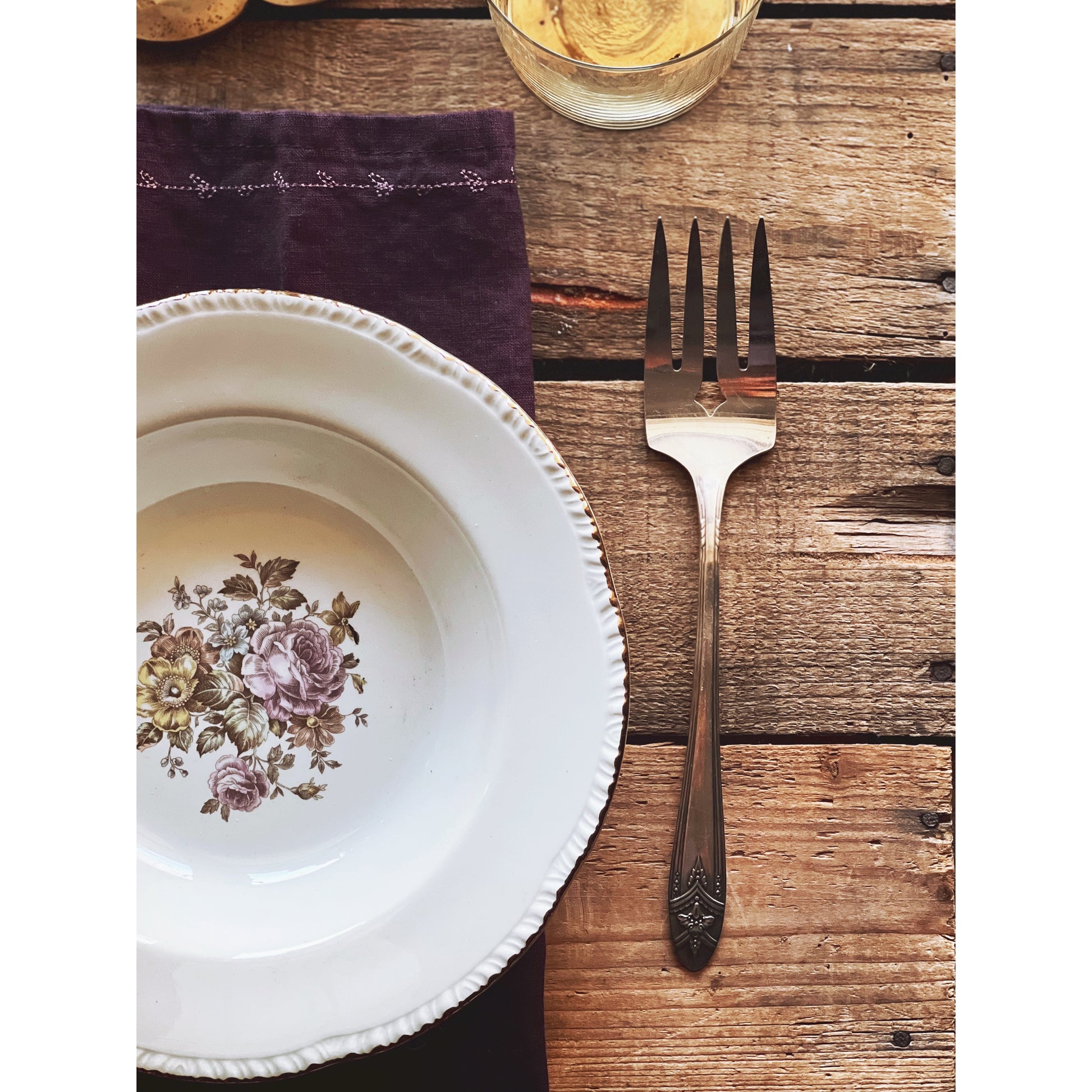 Wm A Rogers Oneida Ltd La Ronnie Serving Fork