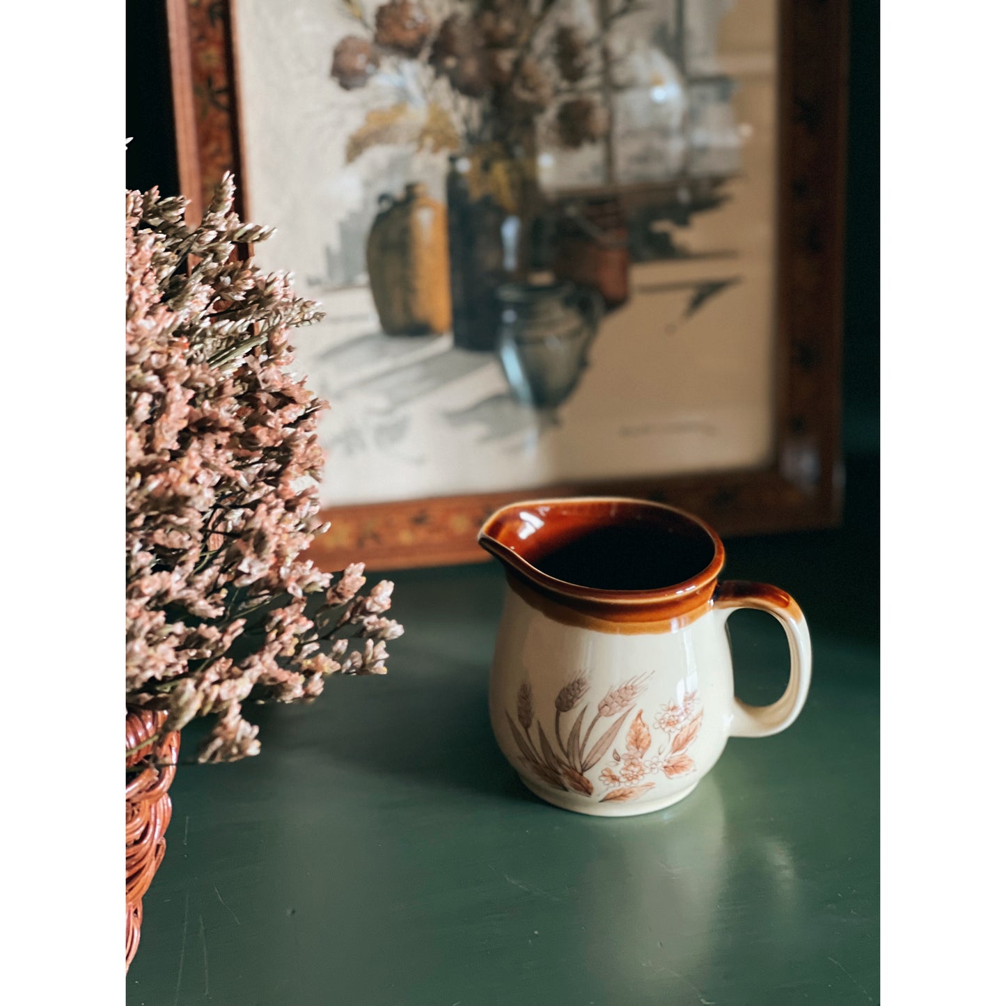 Vintage Stoneware Creamer