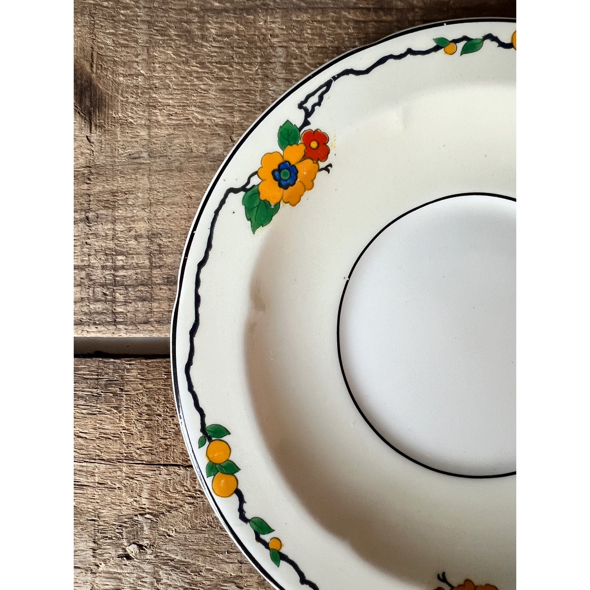 Rare Vintage WH Grindley Gillian Saucer