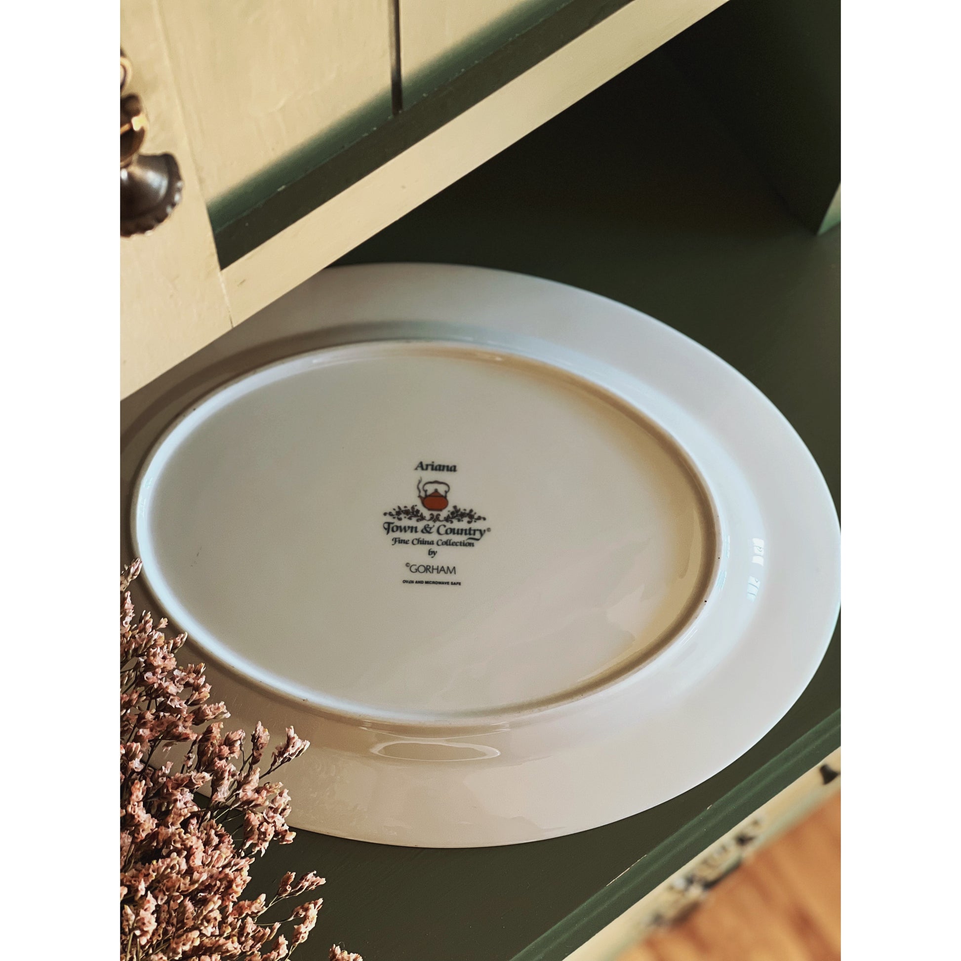 Vintage Gorham Ariana Town & Country Oval Platter