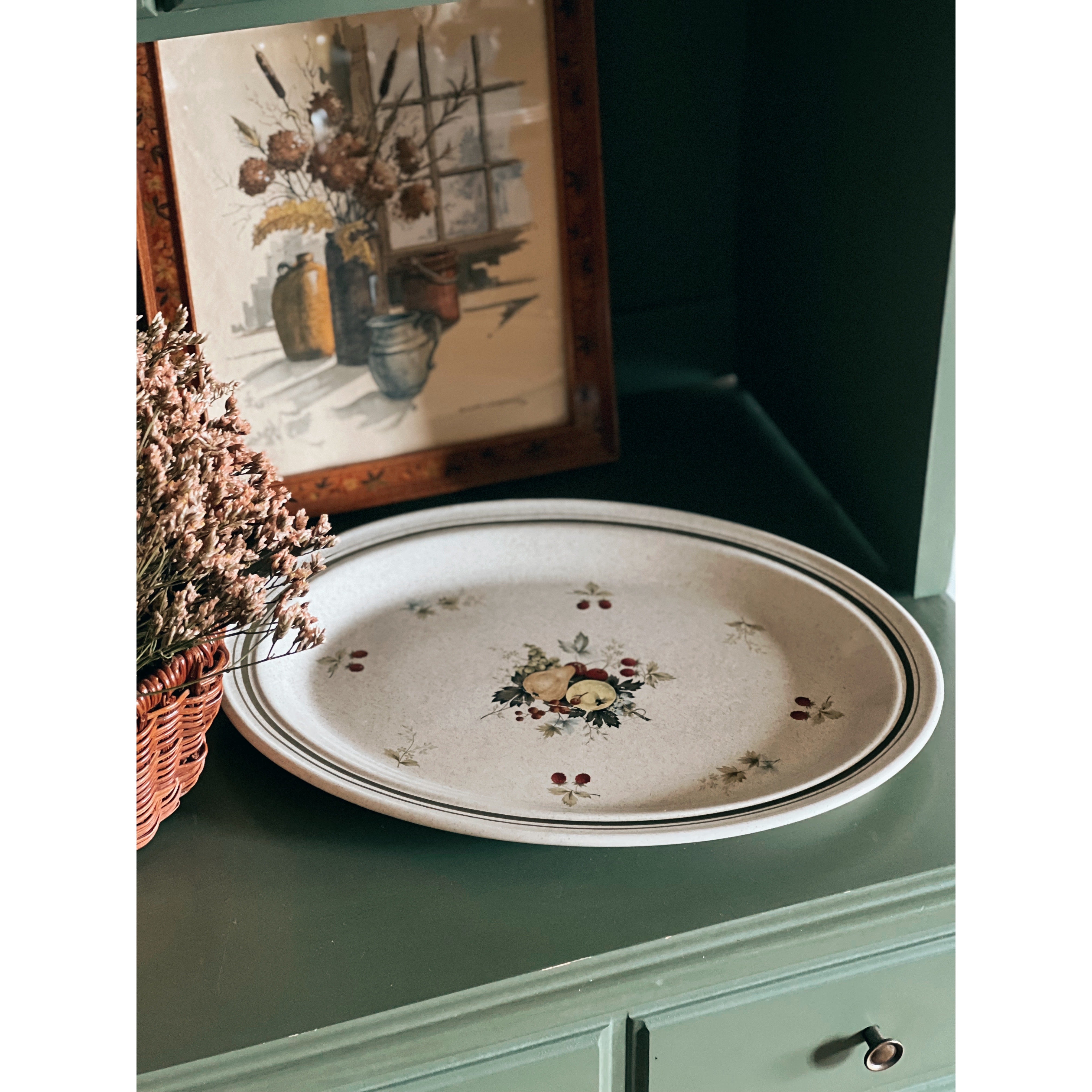 Royal Doulton Cornwall Oval Platter feastvintage