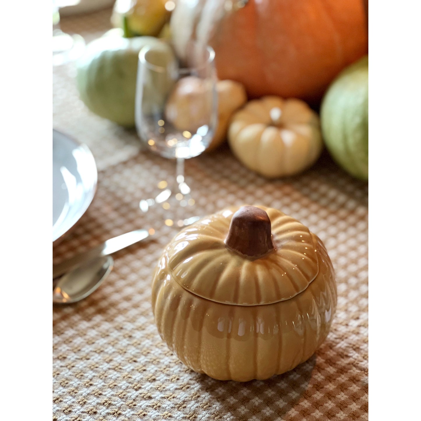 Vintage Williams Sonoma Individual Pumpkin Tureen