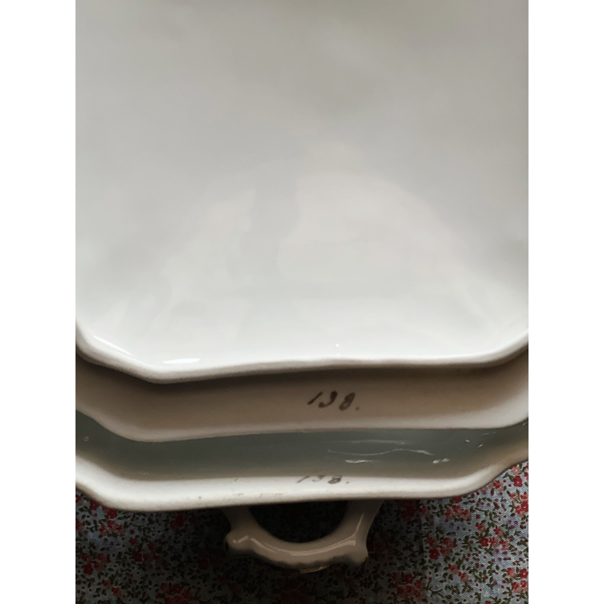 Hand Painted Vintage Altrohla Austria Covered Vegetable Dish / Tureen