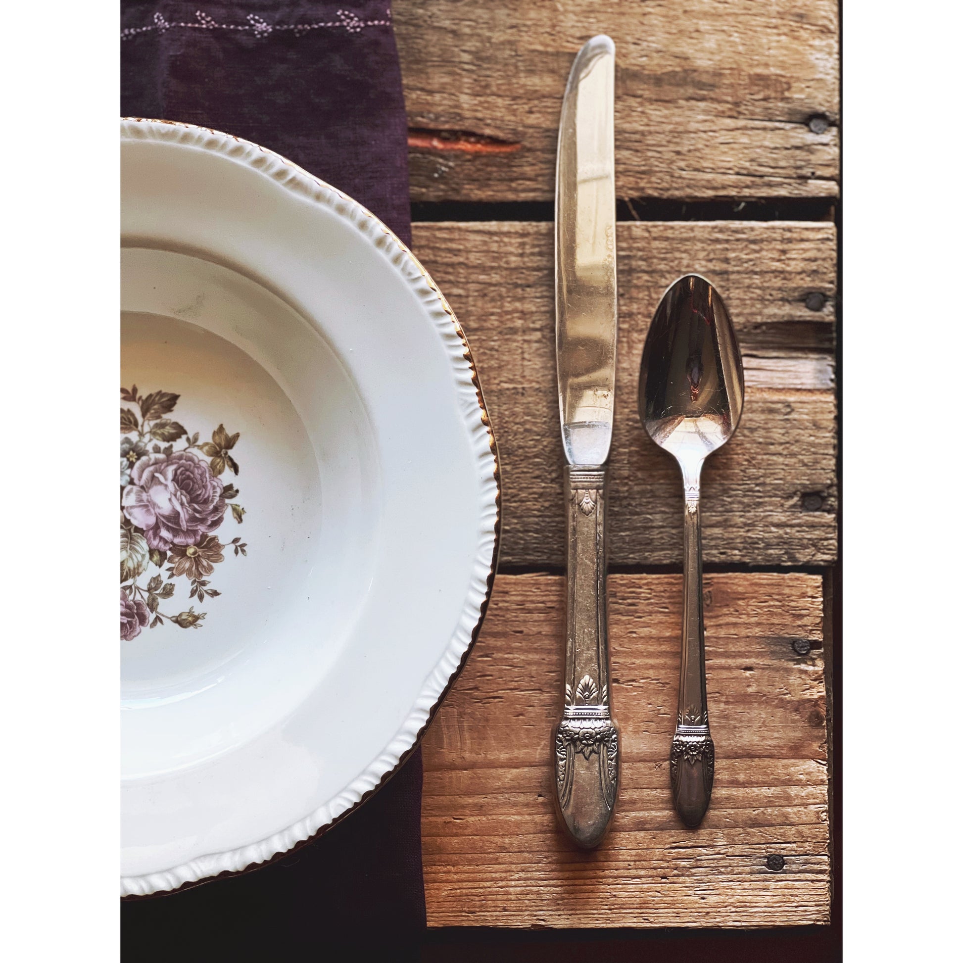 Rogers First Love Silver Plate Teaspoon
