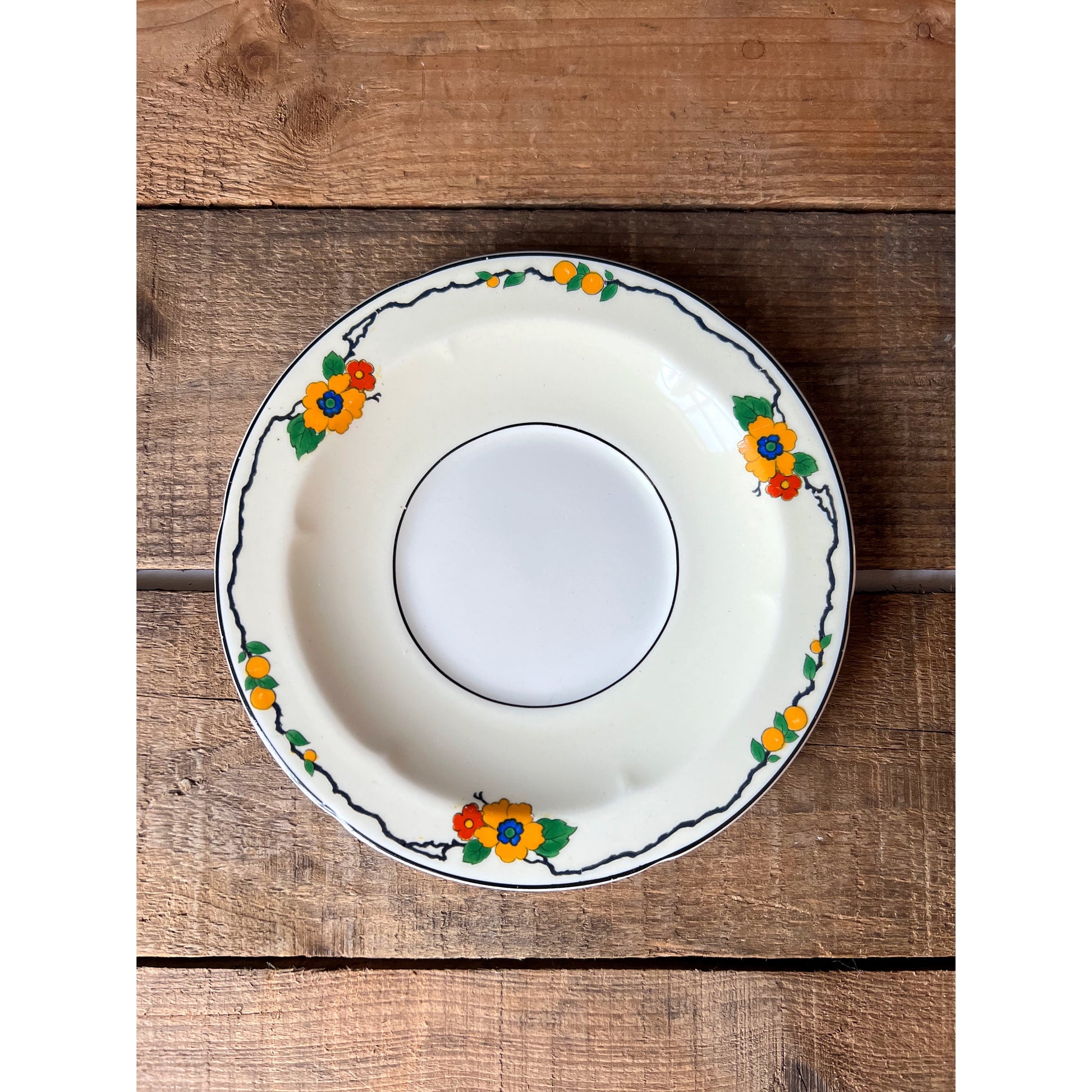 Rare Vintage WH Grindley Gillian Saucer