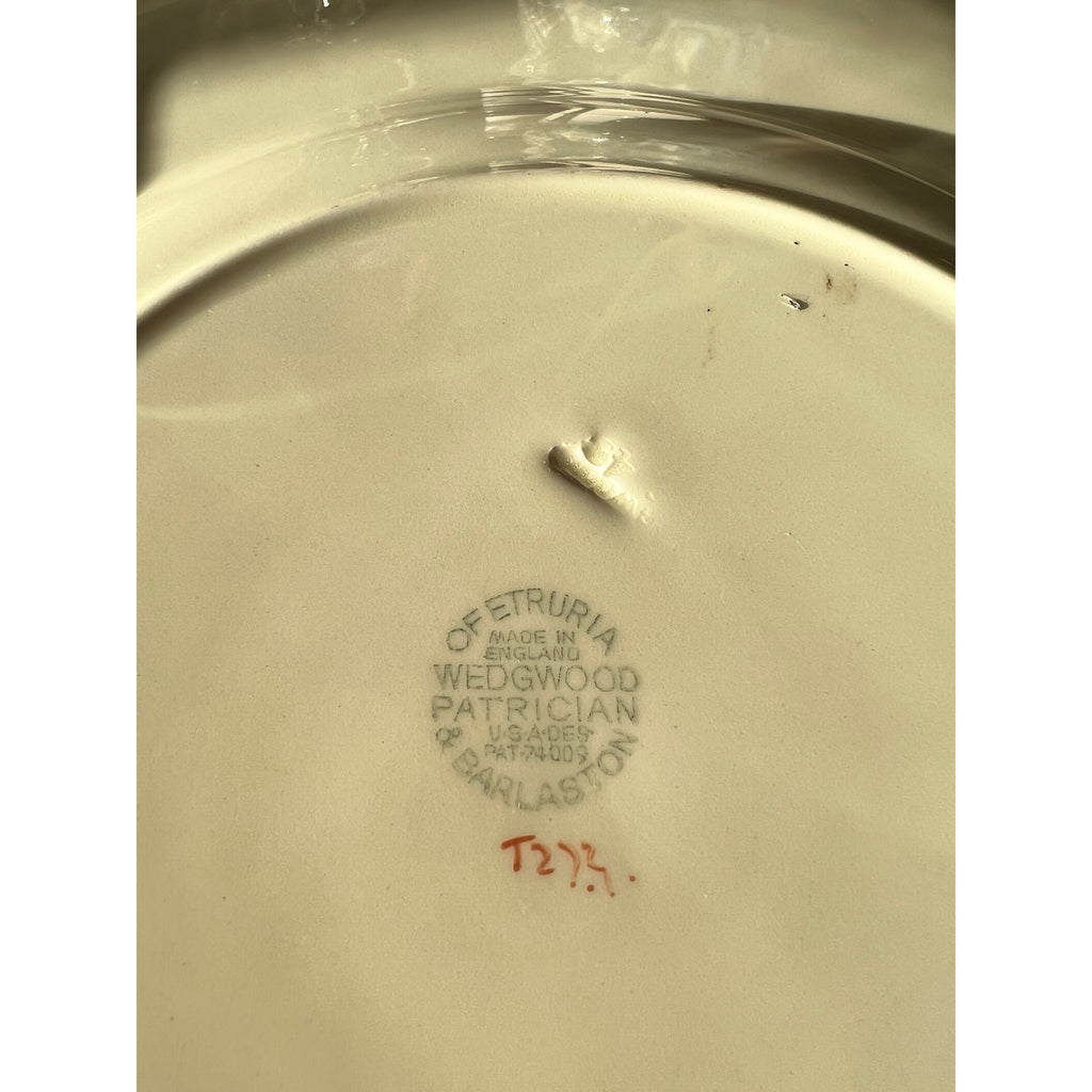 Vintage Wedgwood Patrician Kingston Blue Dinner Plate