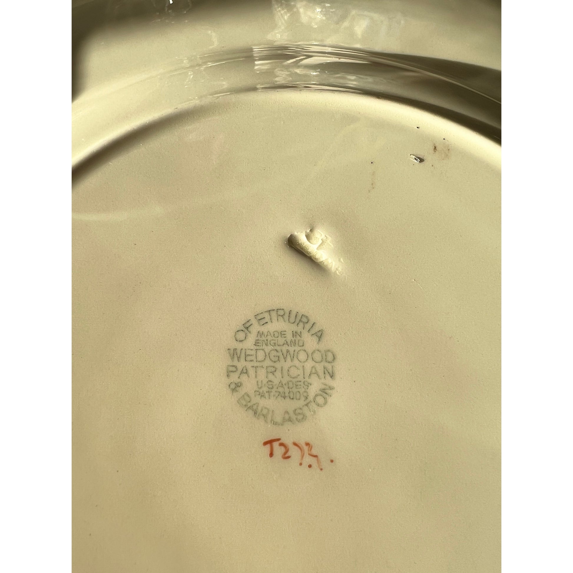 Vintage Wedgwood Patrician Kingston Blue Dinner Plate