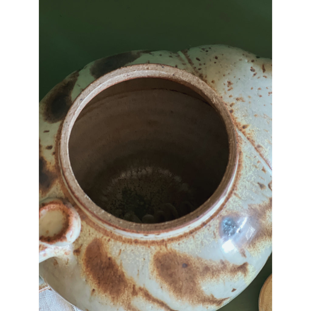 Vintage Handmade Pottery Teapot