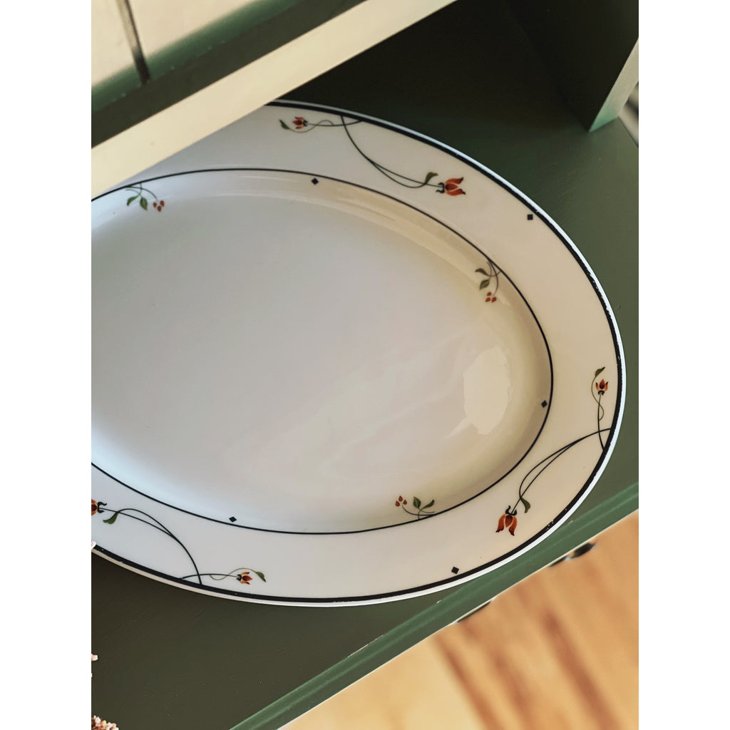 Vintage Gorham Ariana Town & Country Oval Platter