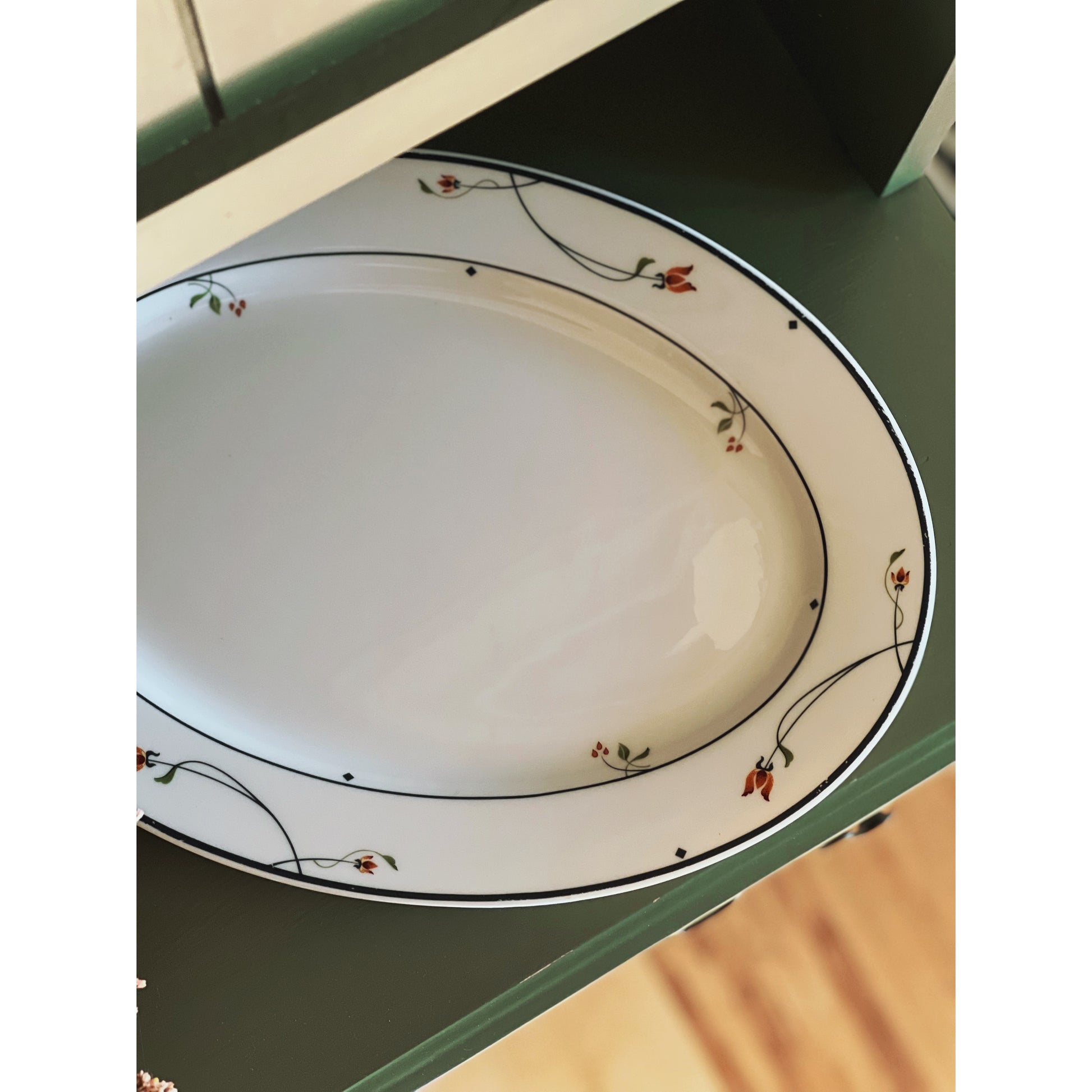 Vintage Gorham Ariana Town & Country Oval Platter