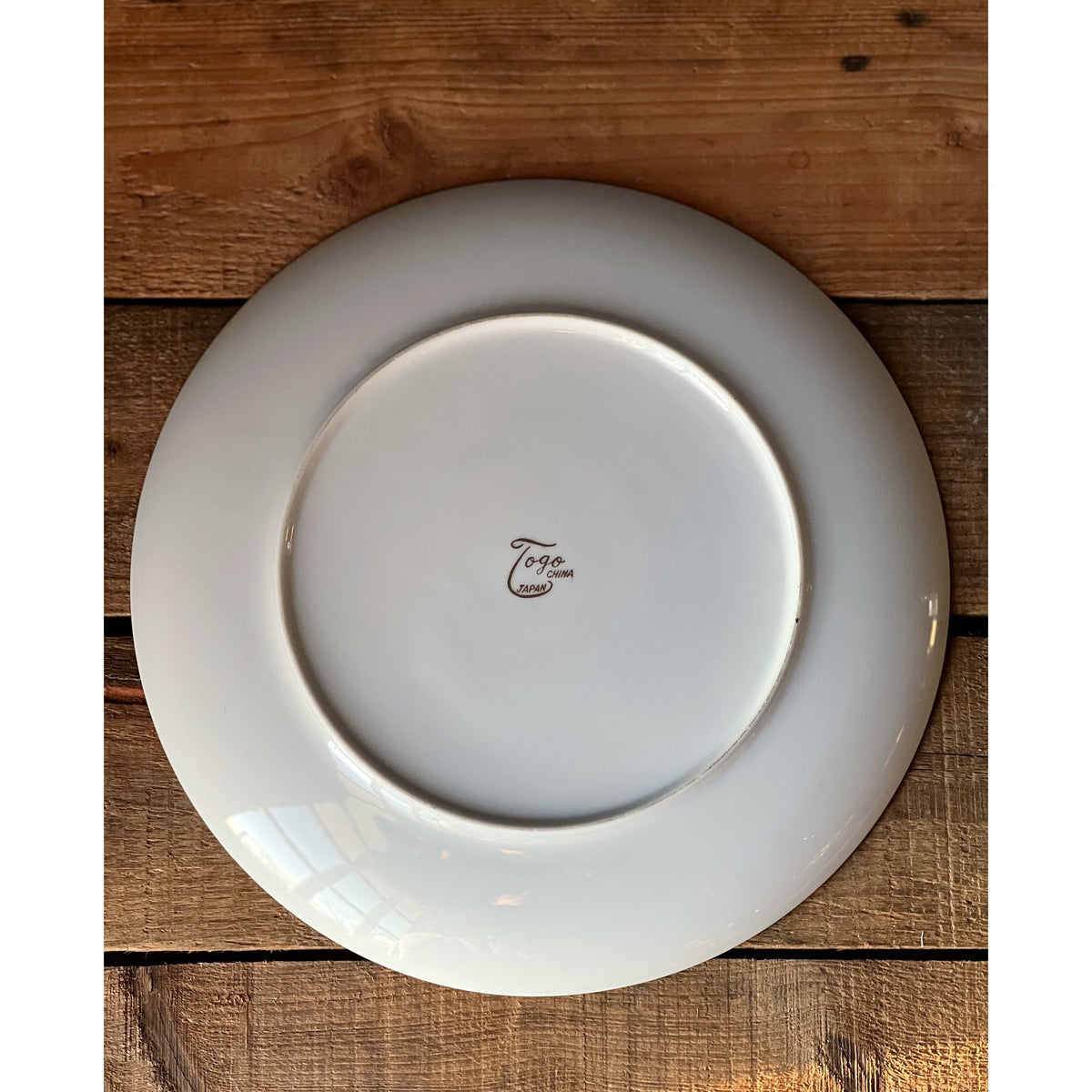 Vintage Togo Japan Floral Dinner Plate | 10.25" Midcentury Dinnerware