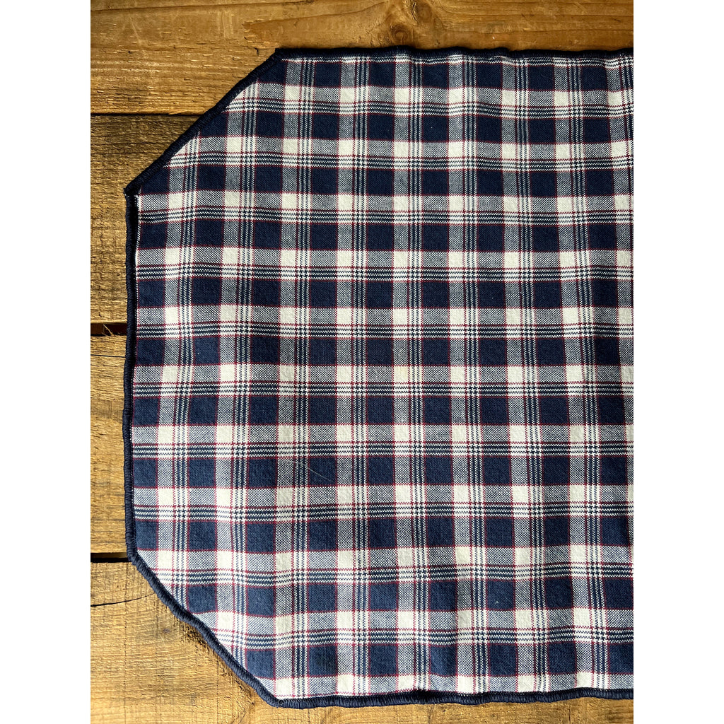 Set of 5 Vintage Plaid Placemats