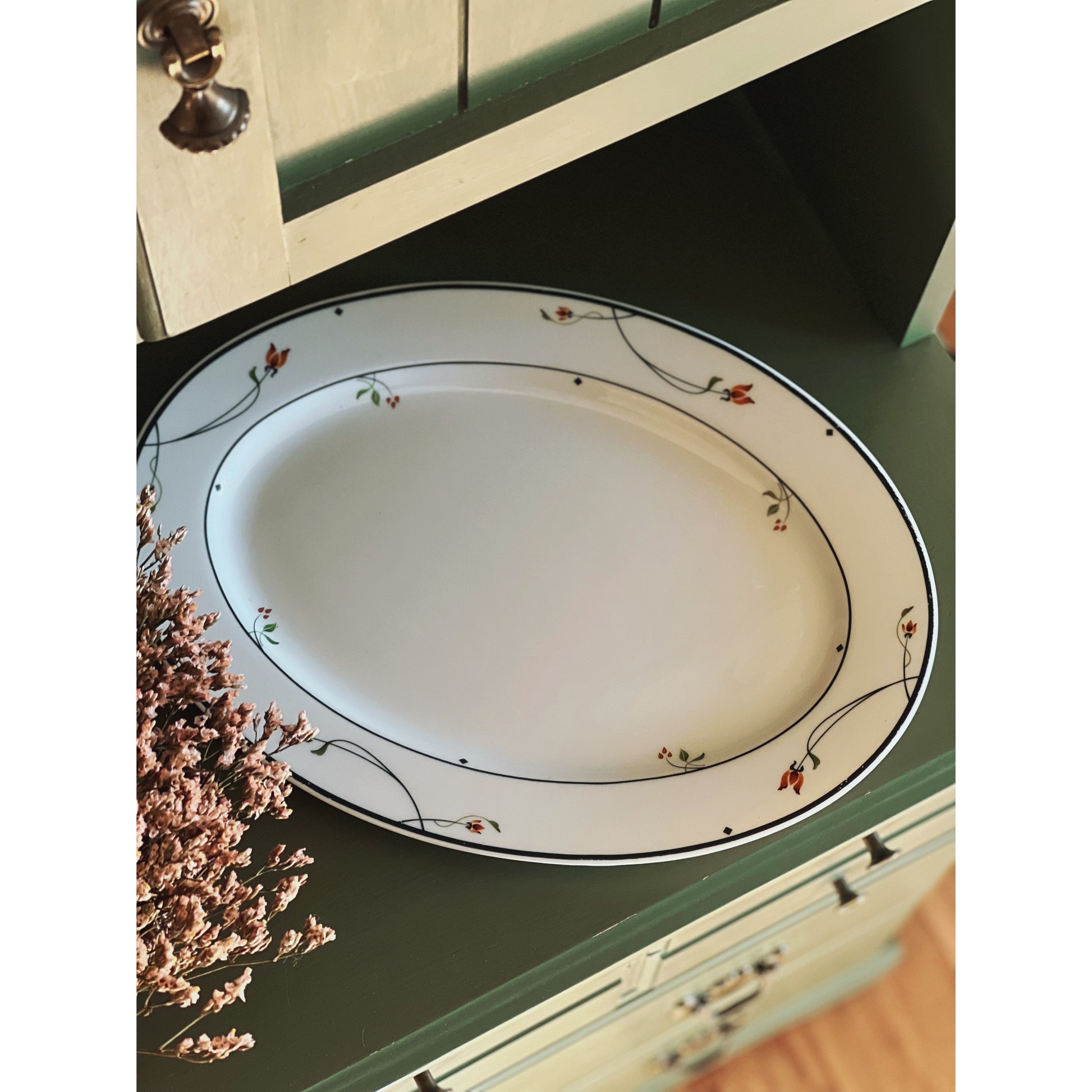 Vintage Gorham Ariana Town & Country Oval Platter