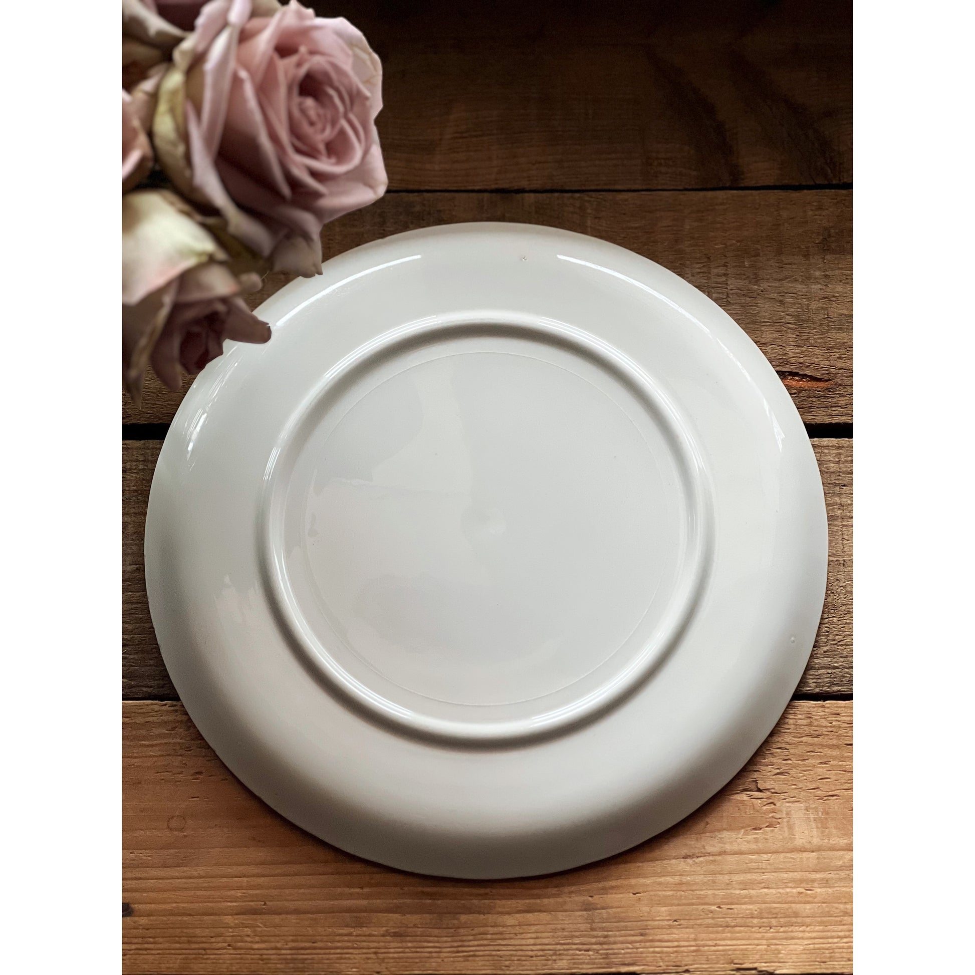 Vintage Cherry Blossom Dinner Plate
