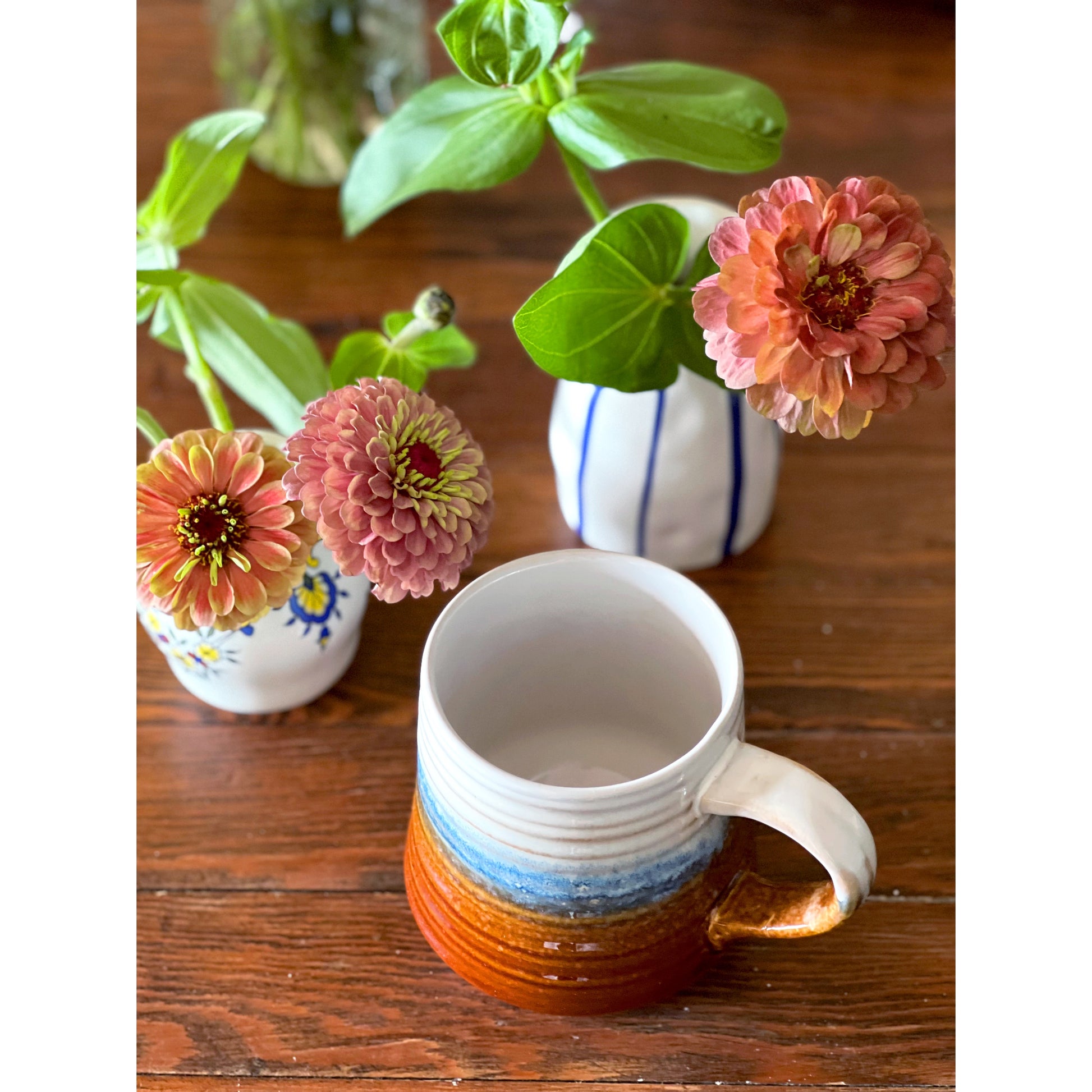 Handmade Vintage Stoneware Mug