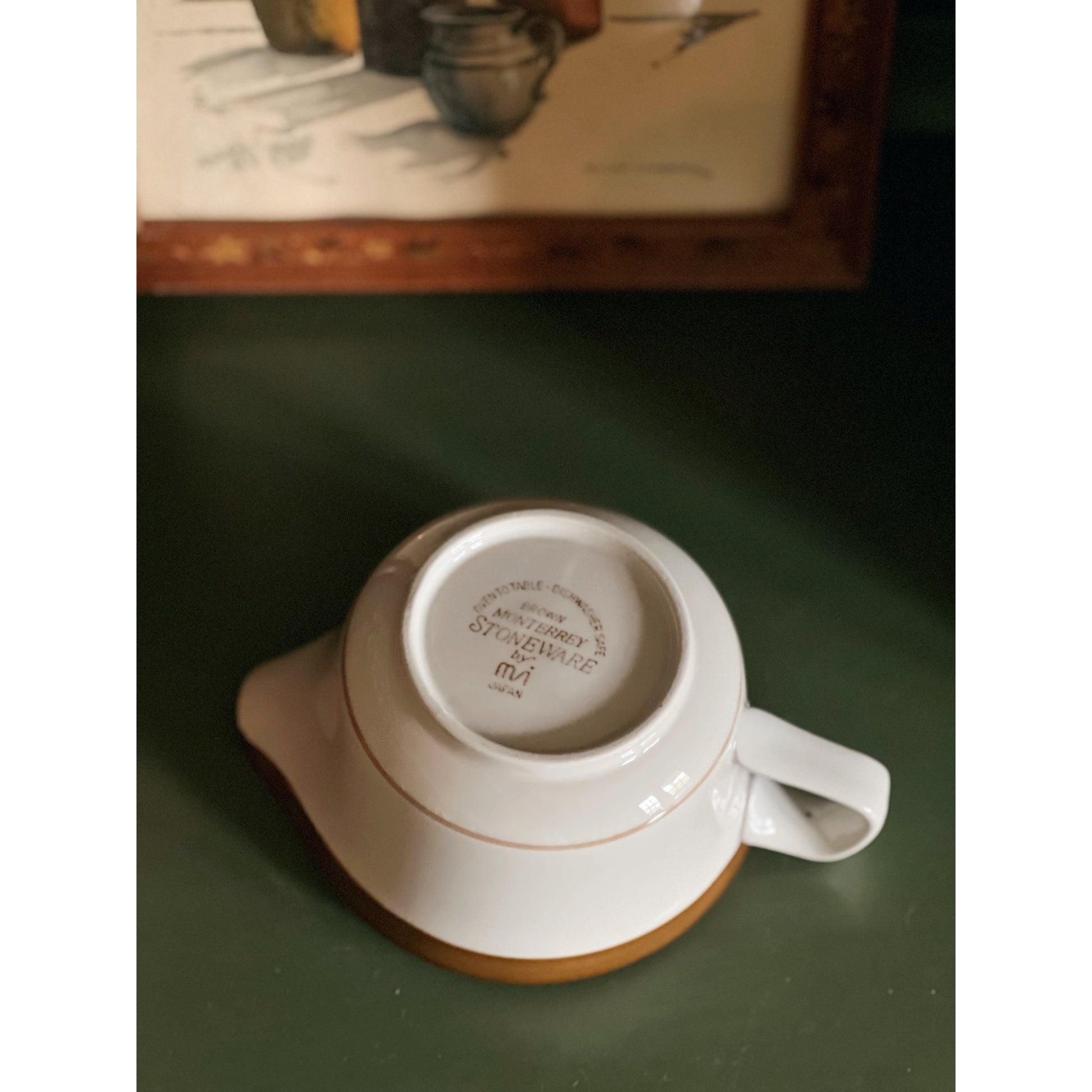 Monterrey Stoneware Vintage Gravy Boat