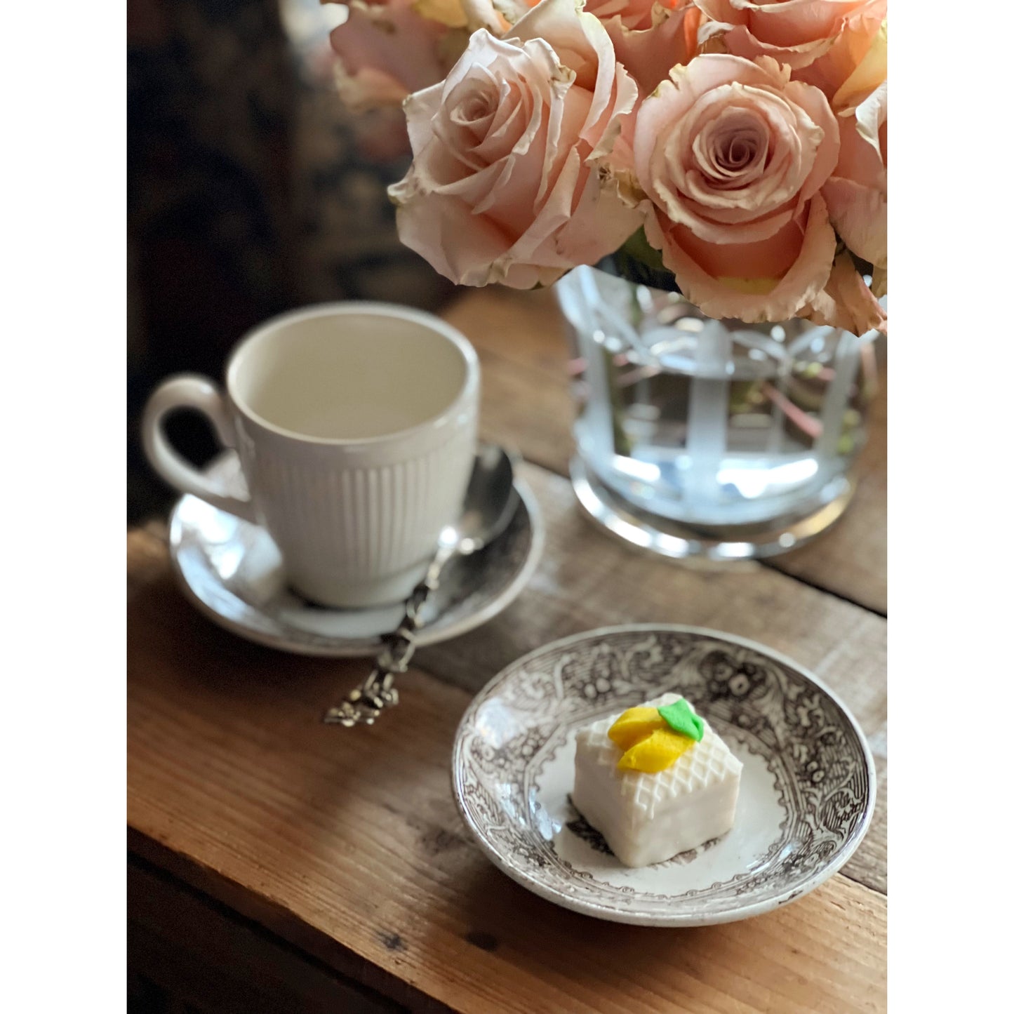 Wedgwood Windsor Teacup & Transferware Saucer