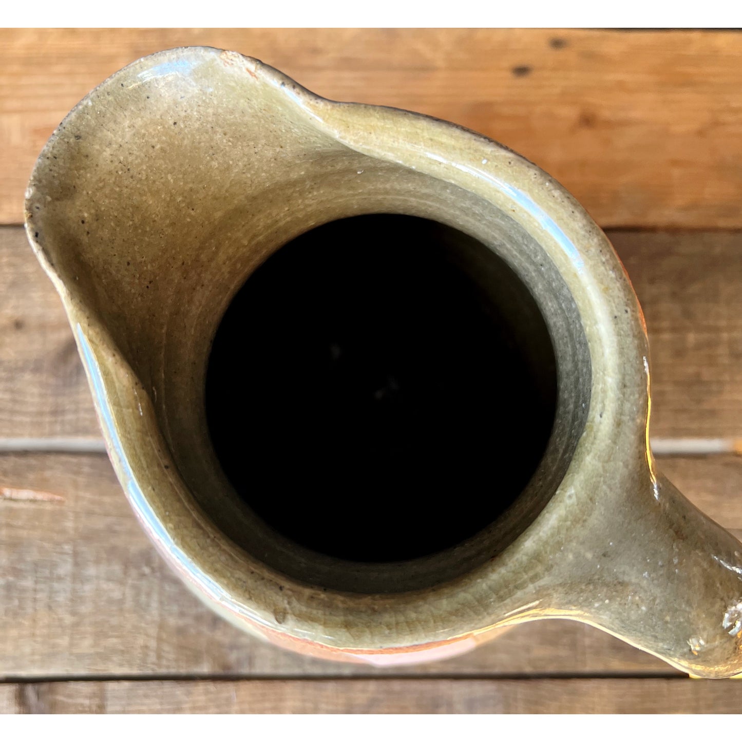 Vintage Earthenware Pitcher