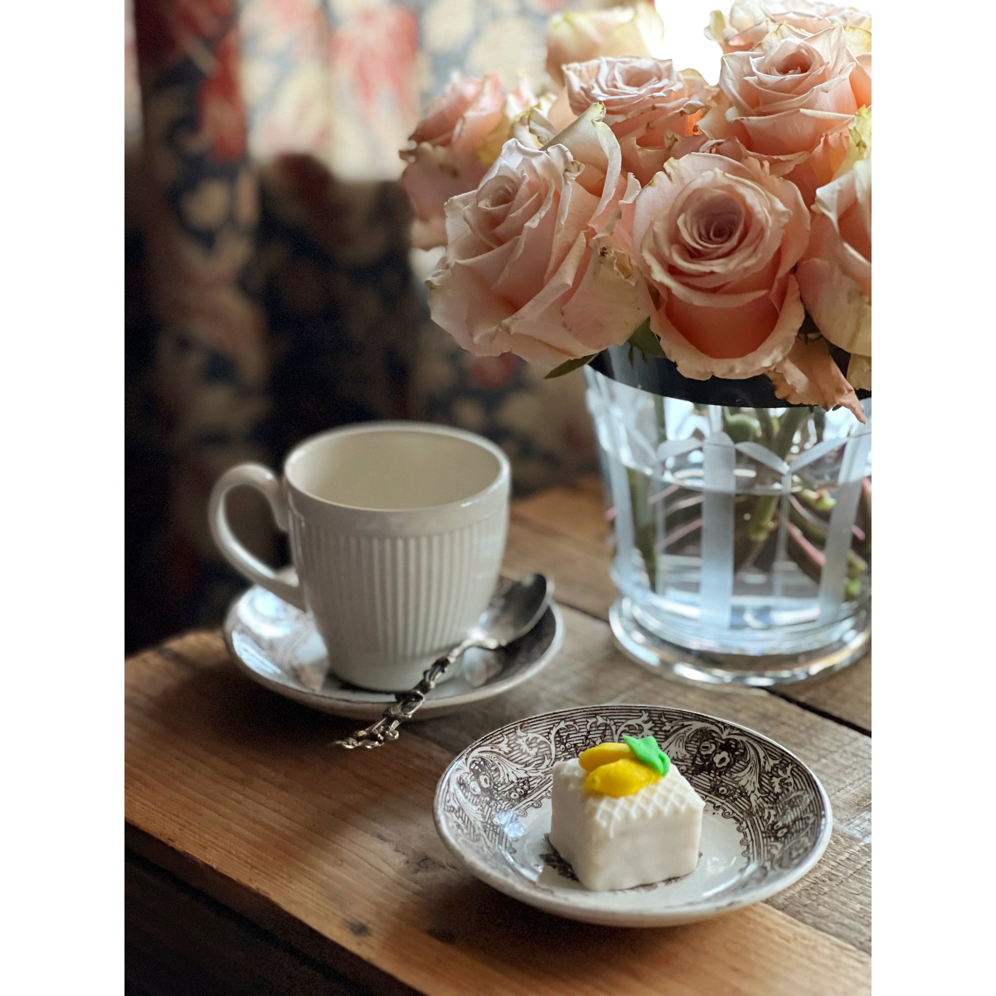 Wedgwood Windsor Teacup & Transferware Saucer