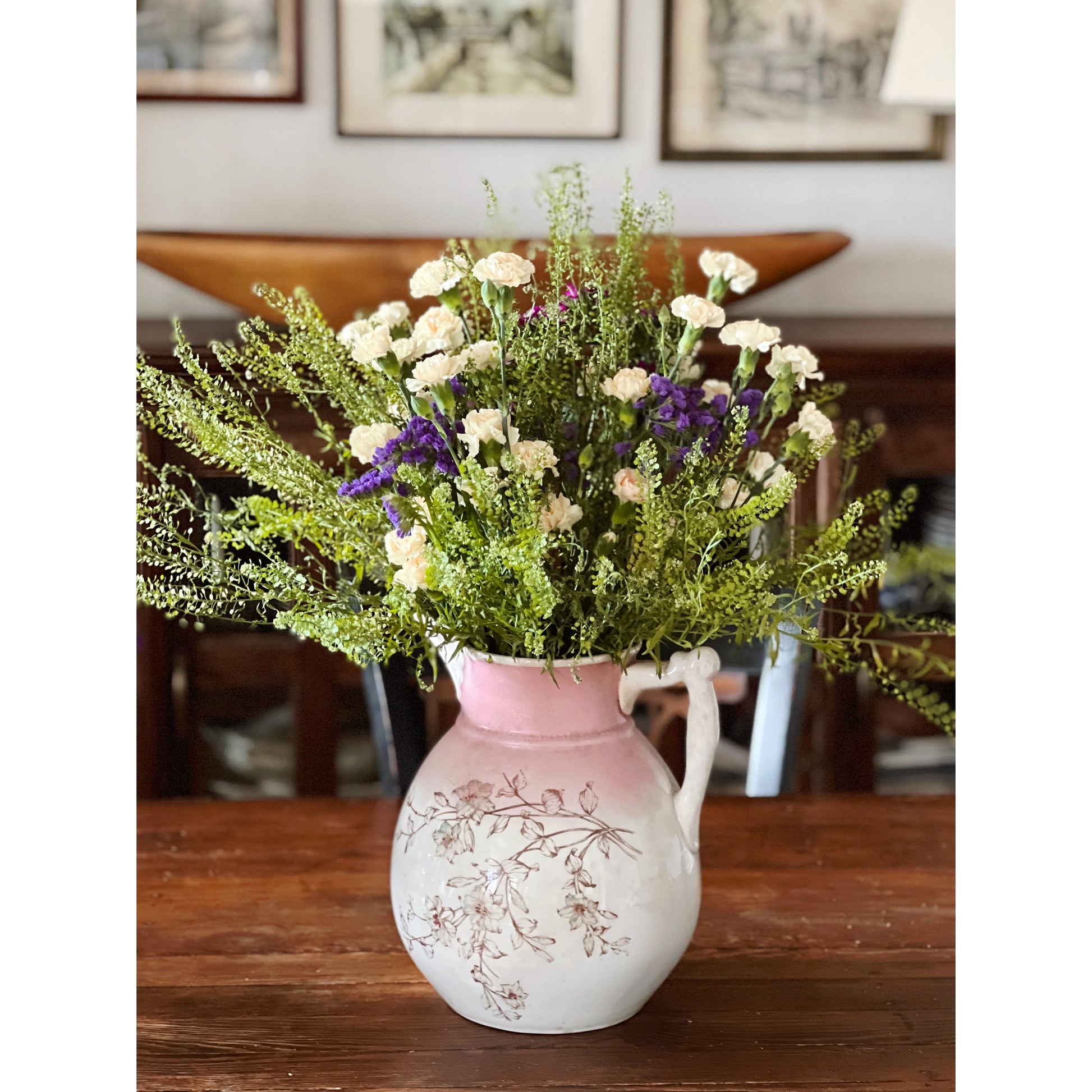 Vintage Wash Basin Pitcher