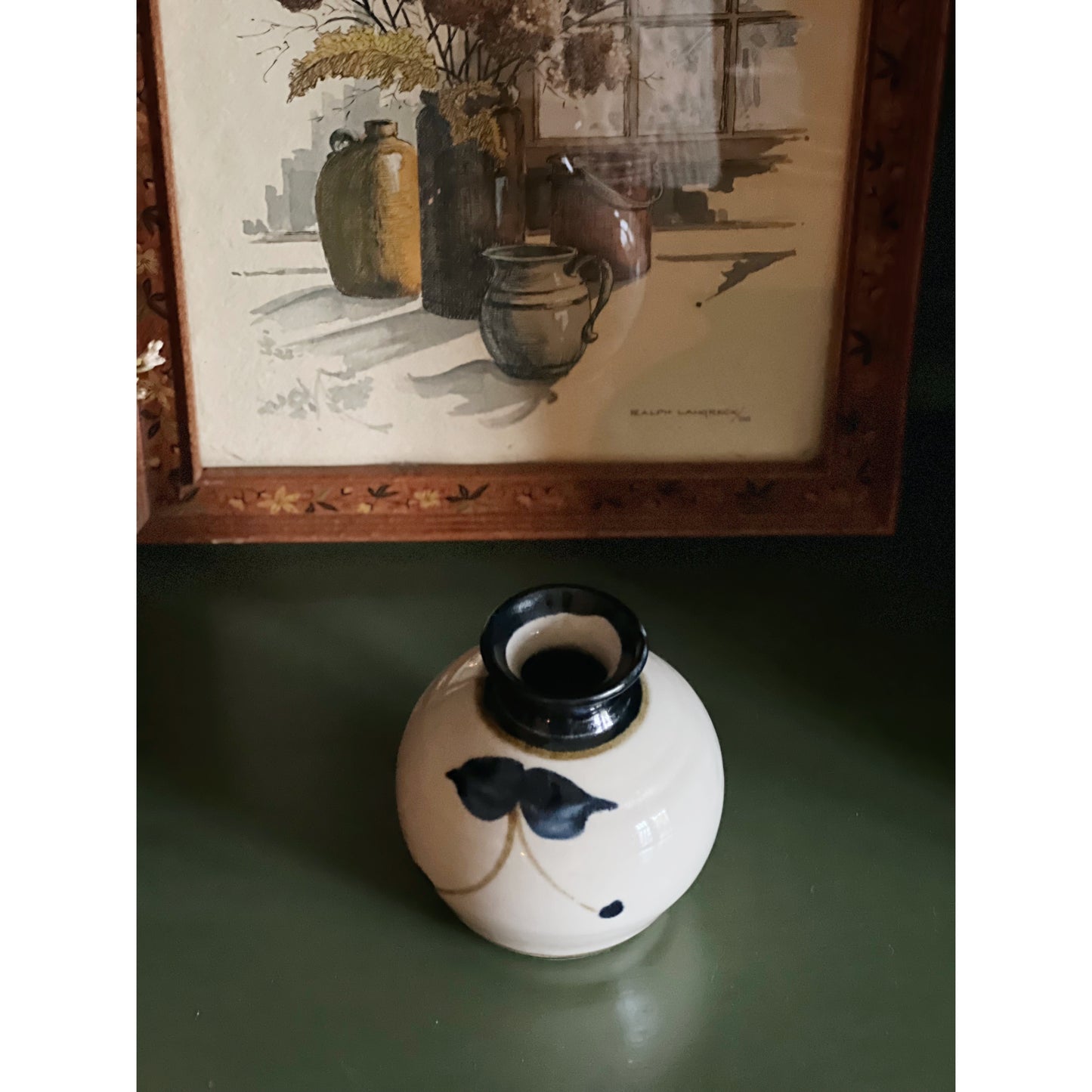 Vintage McCluskey Pottery Bud Vase