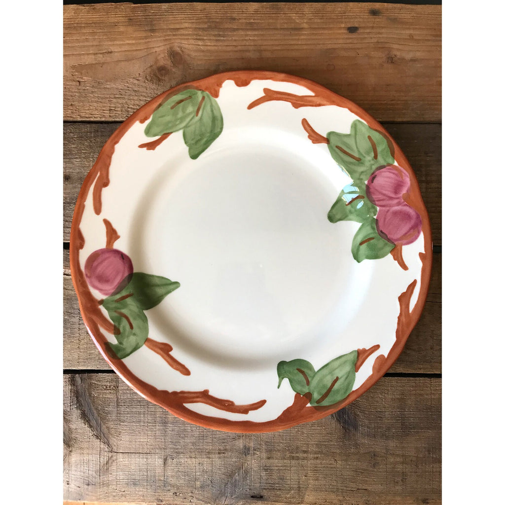 Vintage Franciscan Apple Dinner Plate England Back Stamp