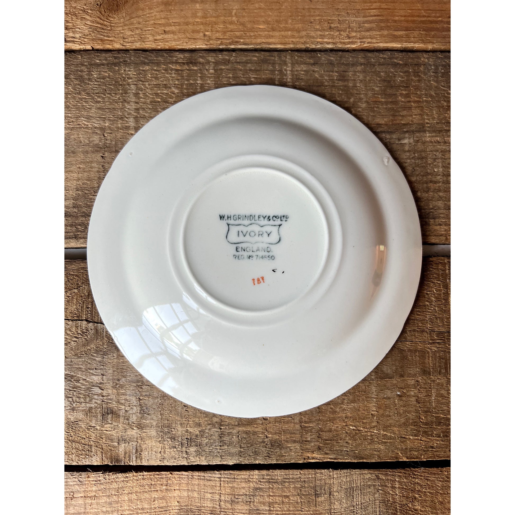 Rare Vintage WH Grindley Gillian Saucer