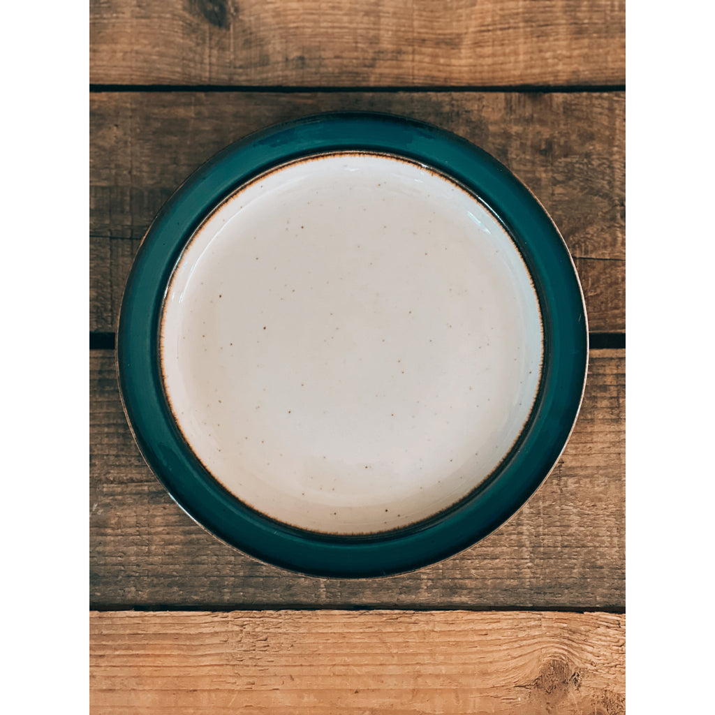 Vintage Sango Rainbow Stoneware Mariana Set of 4 Salad Plates / Dessert Plates