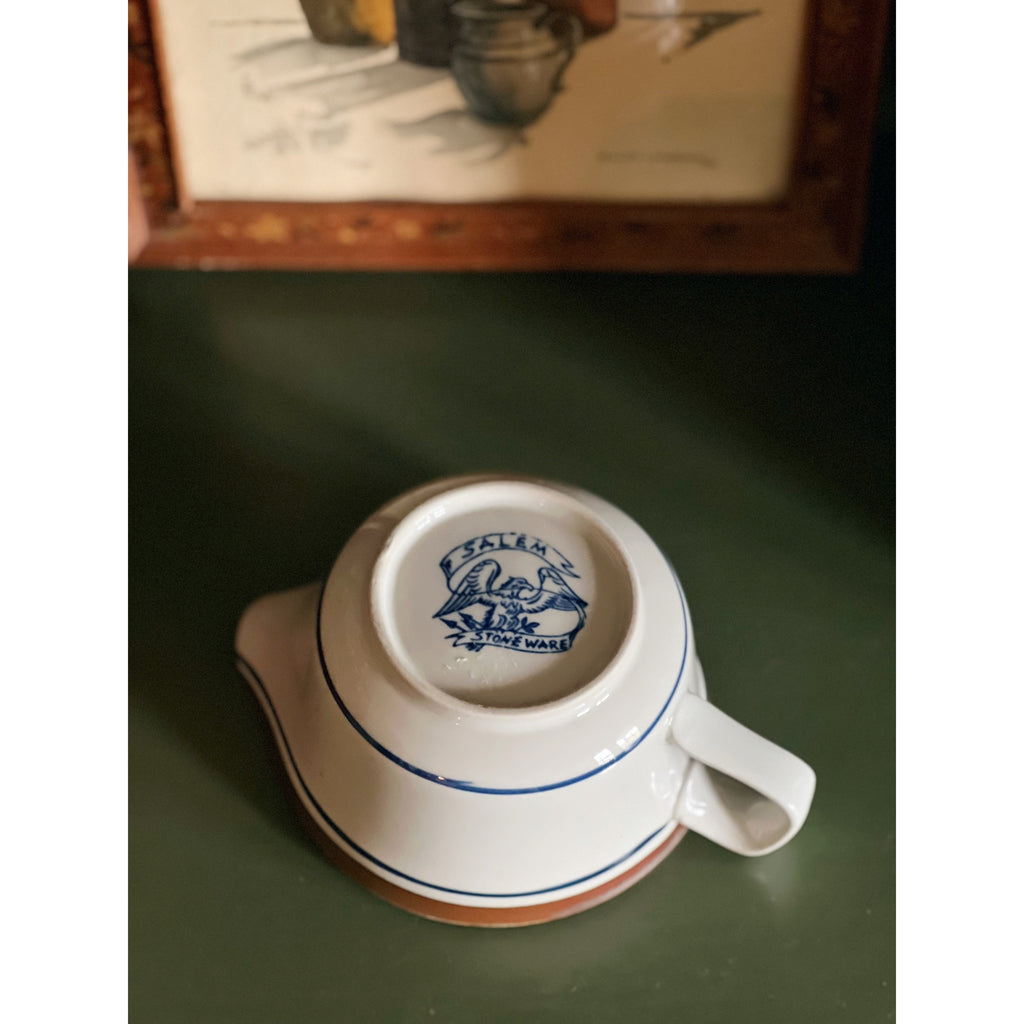 Salem Stoneware Georgetown Gravy Boat