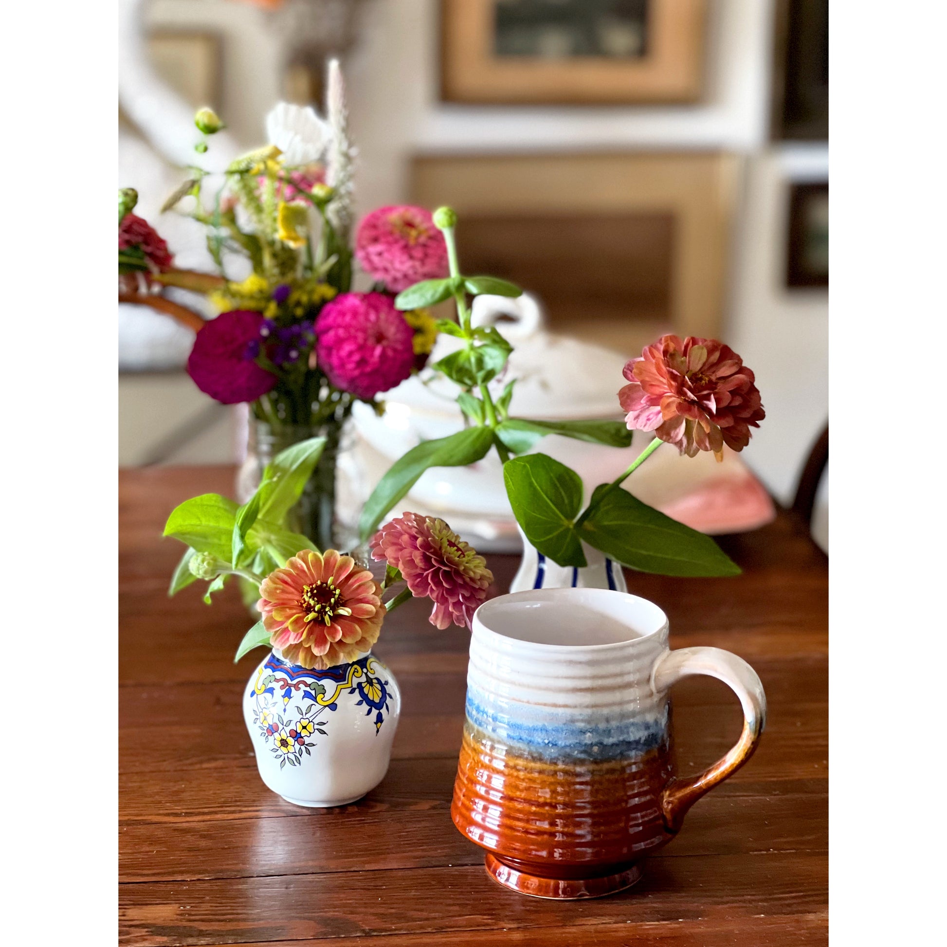 Handmade Vintage Stoneware Mug
