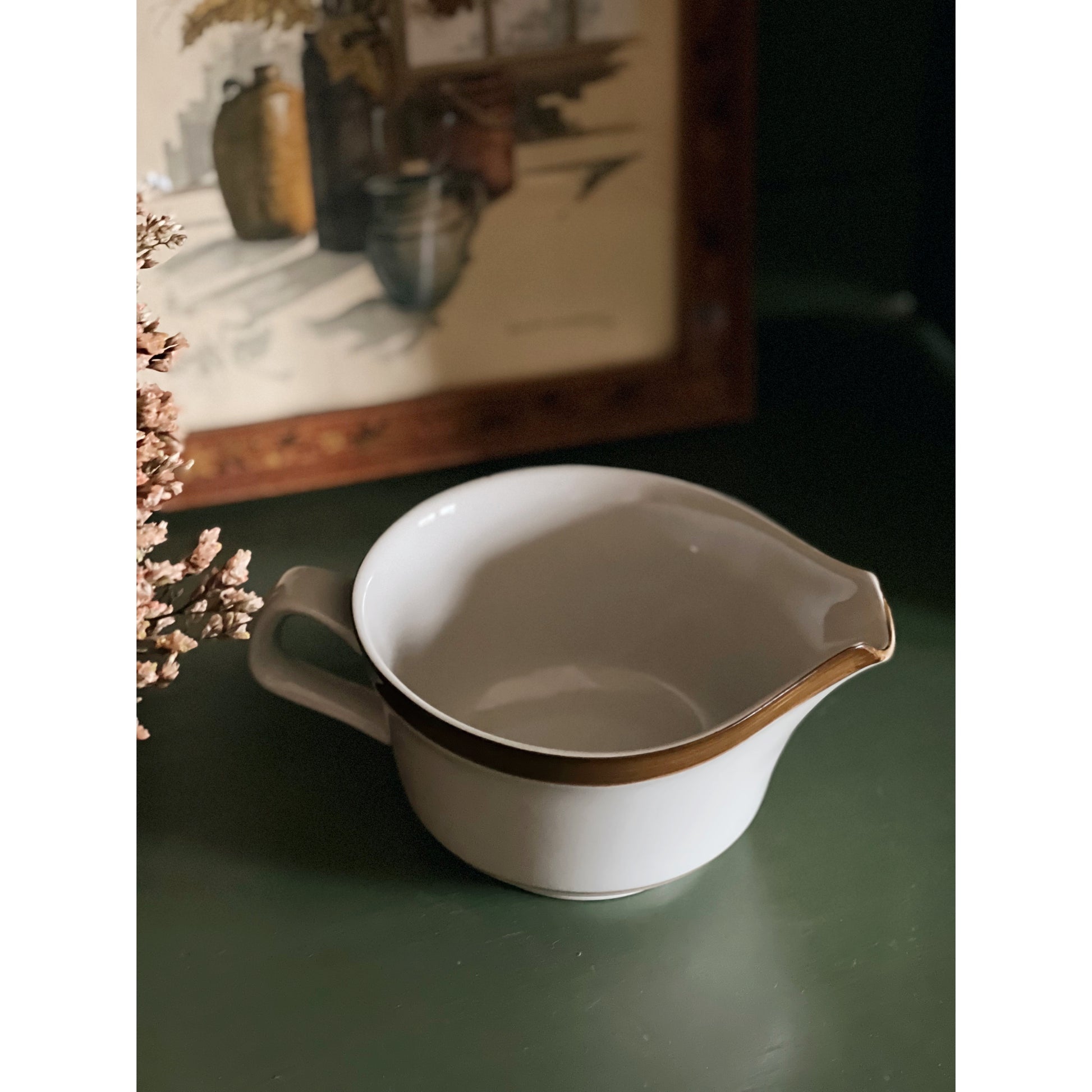 Monterrey Stoneware Vintage Gravy Boat