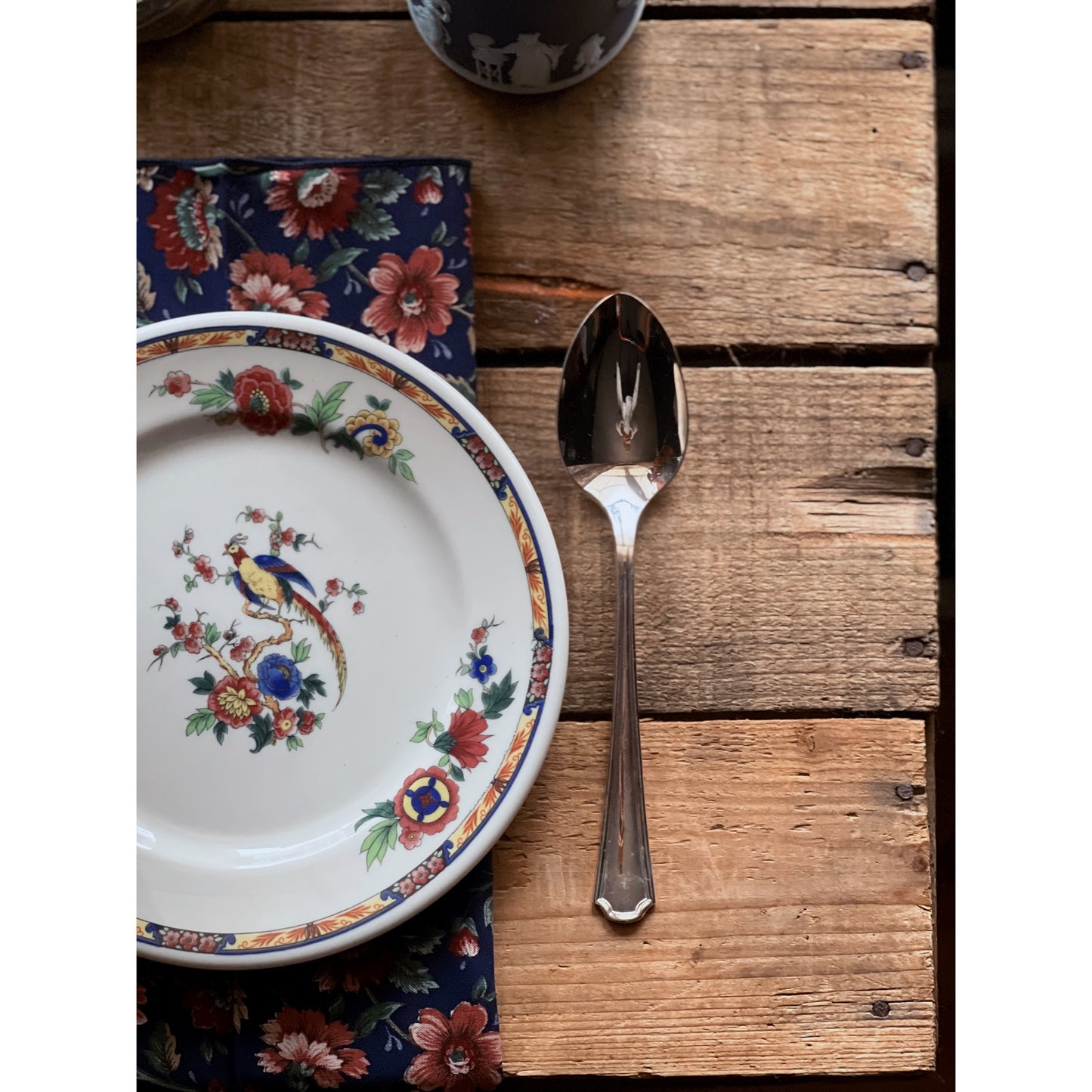 Vintage Oneida Clairhill - Fairhill Silver Plate Oval Soup Spoon
