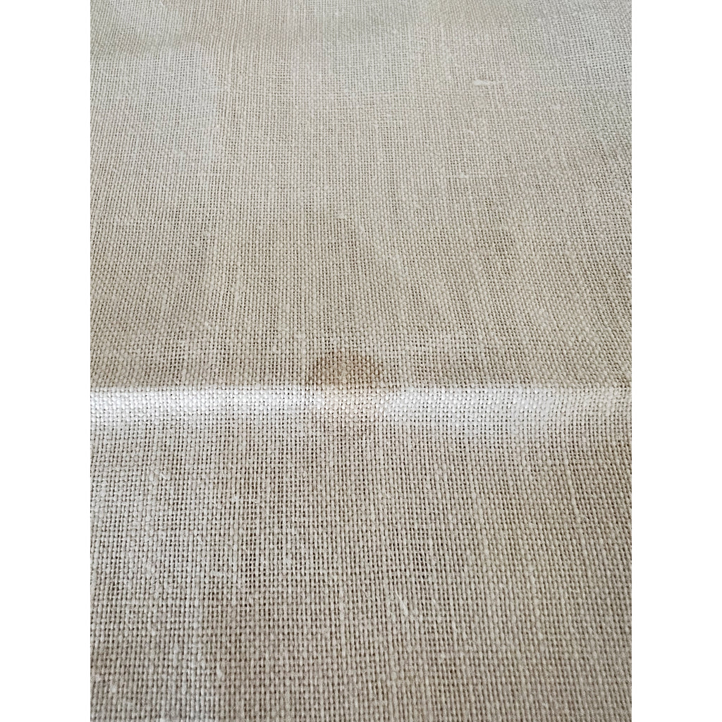 Vintage Embroidered Linen Tablecloth