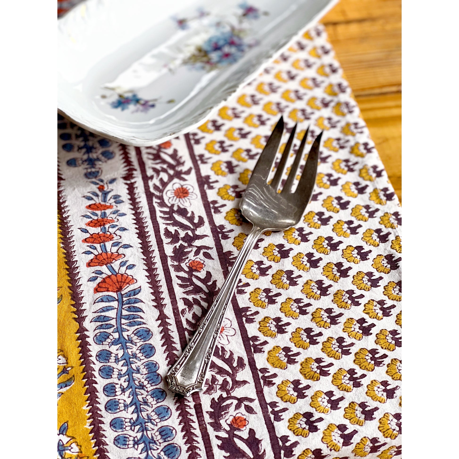 Vintage Fairfield Silver Alpha Cold Meat Fork