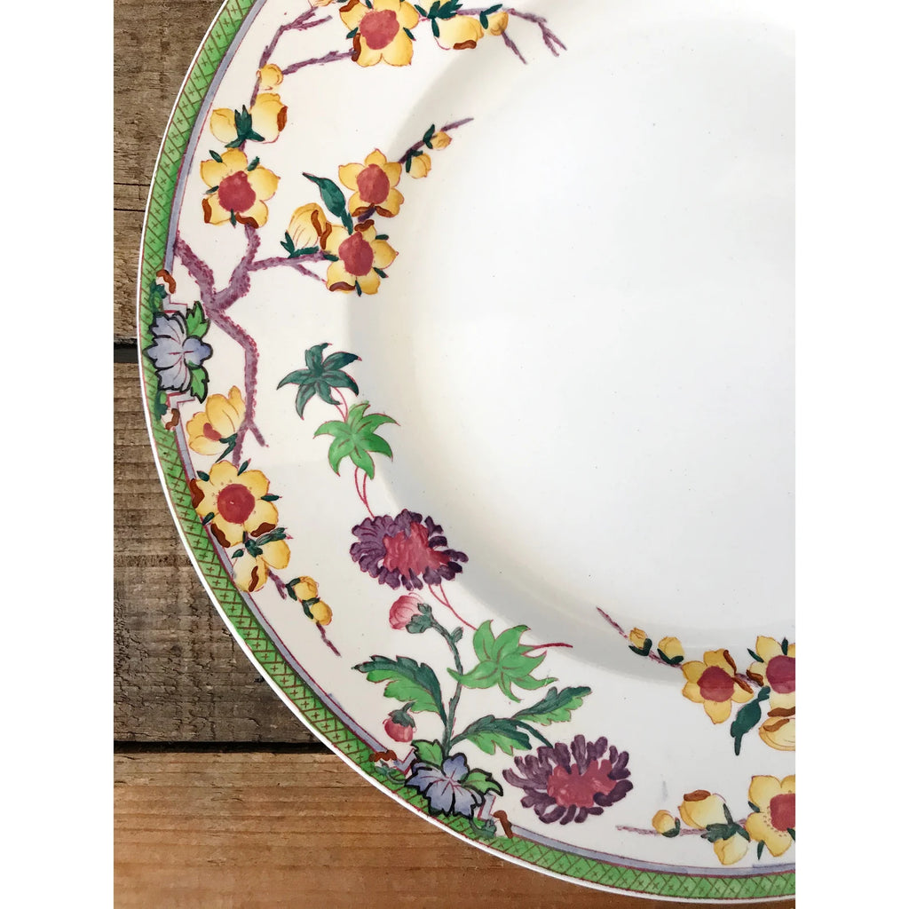 Vintage Wedgwood Crescent Dinner Plate