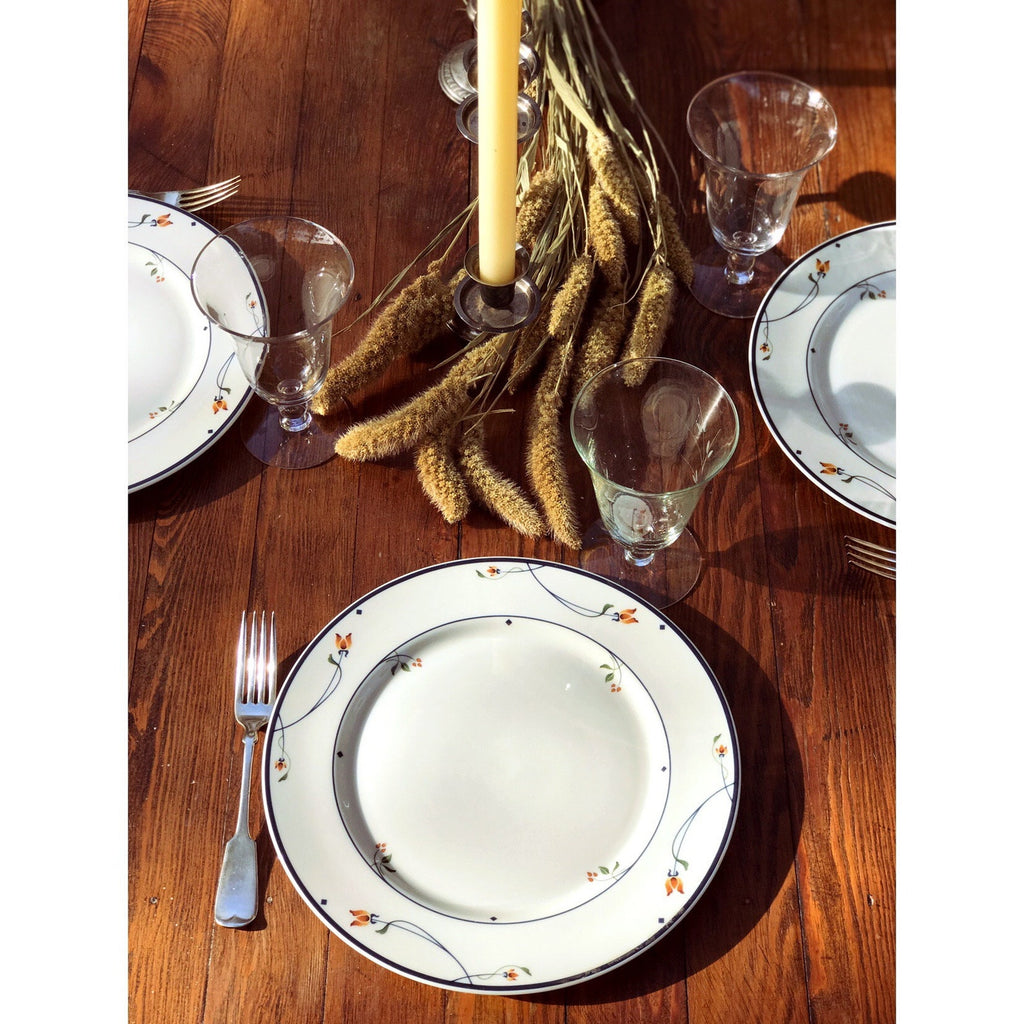Set of 4 Vintage Gorham Ariana Town & Country Dinner Plates